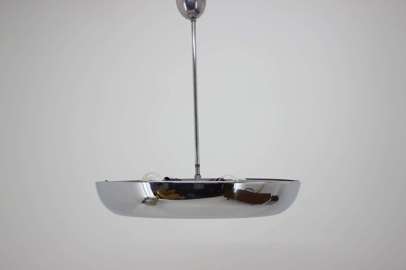 Mid-20th Century Functionalist, Art Deco, Bauhaus, Pendant UFO, 1930s For Sale