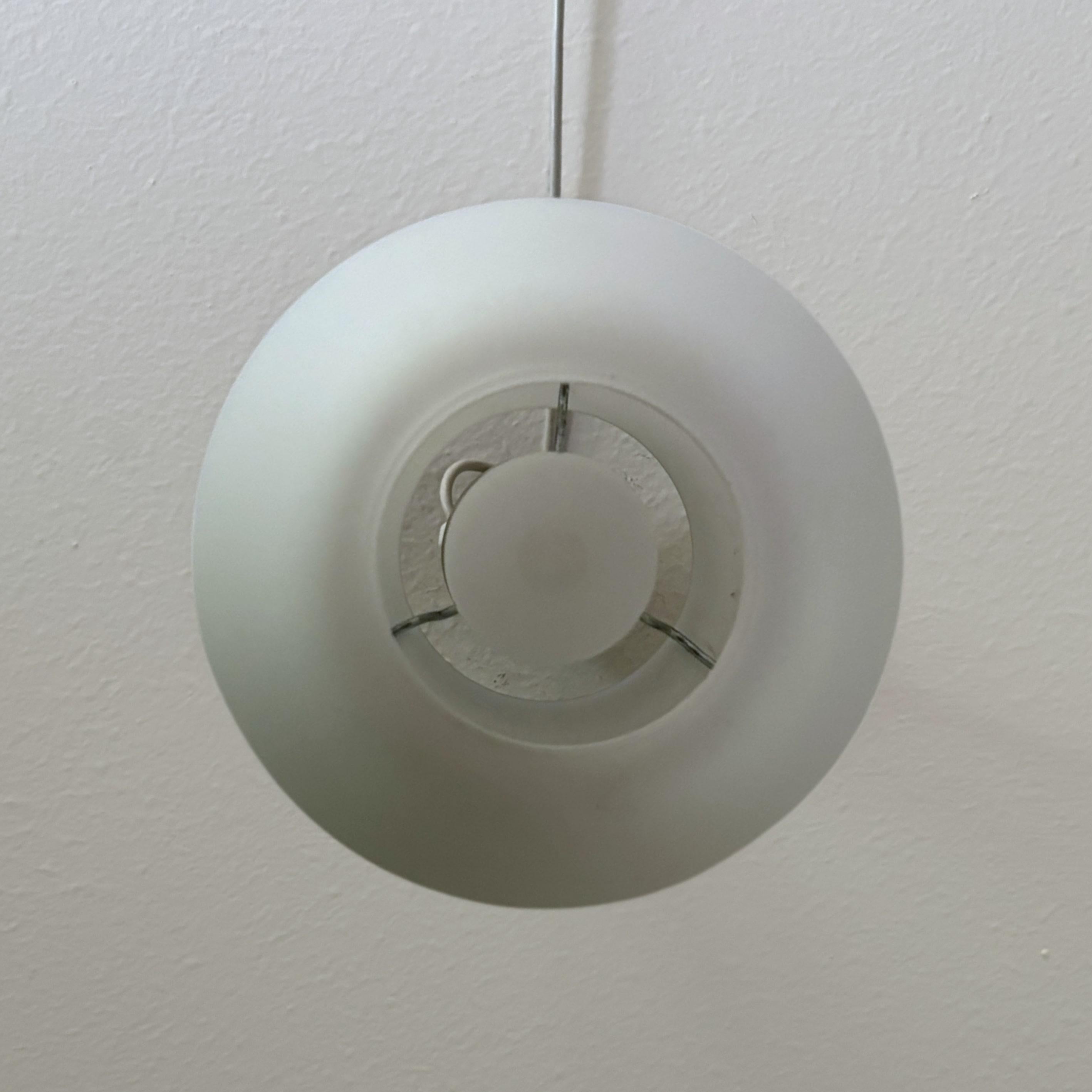 Functionalist ASEA pendant lamp attributed to Gunnar Asplund, Sweden, 1940s For Sale 5