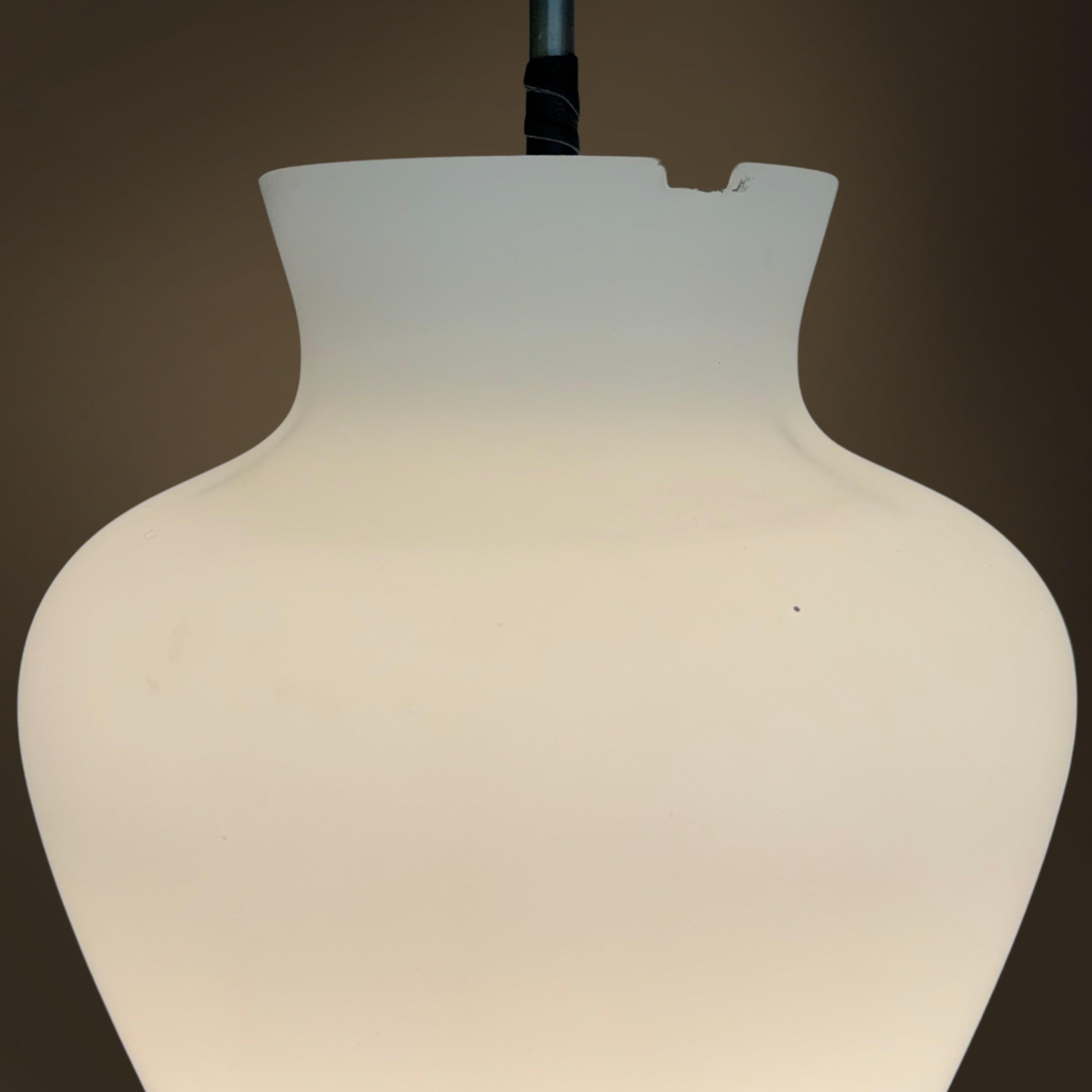 Functionalist ASEA pendant lamp attributed to Gunnar Asplund, Sweden, 1940s For Sale 1