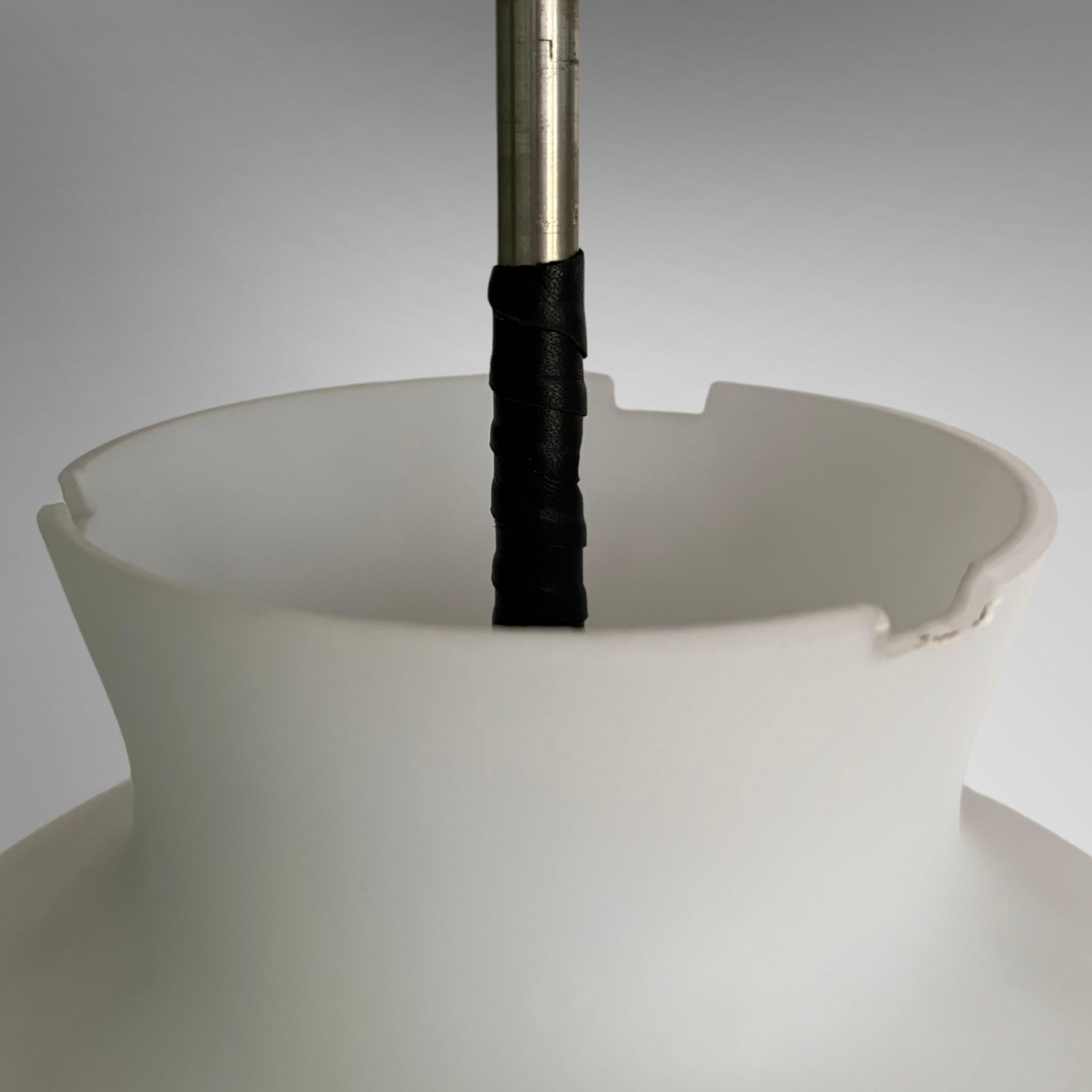 Functionalist ASEA pendant lamp attributed to Gunnar Asplund, Sweden, 1940s For Sale 2