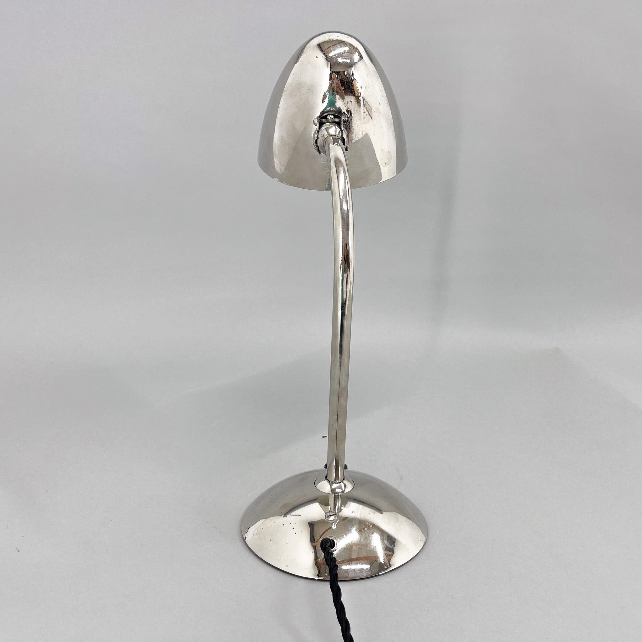 Functionalist / Bauhaus Flexible Table Lamp by Franta Anyz, 1930s For Sale 4