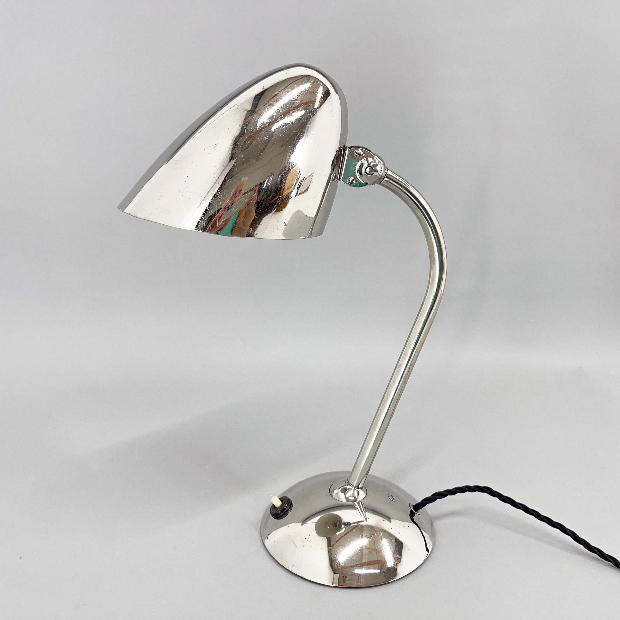 Flexible Tischlampe aus dem Funktionalismus / Bauhaus von Franta Anyz, 1930er Jahre (Tschechisch) im Angebot