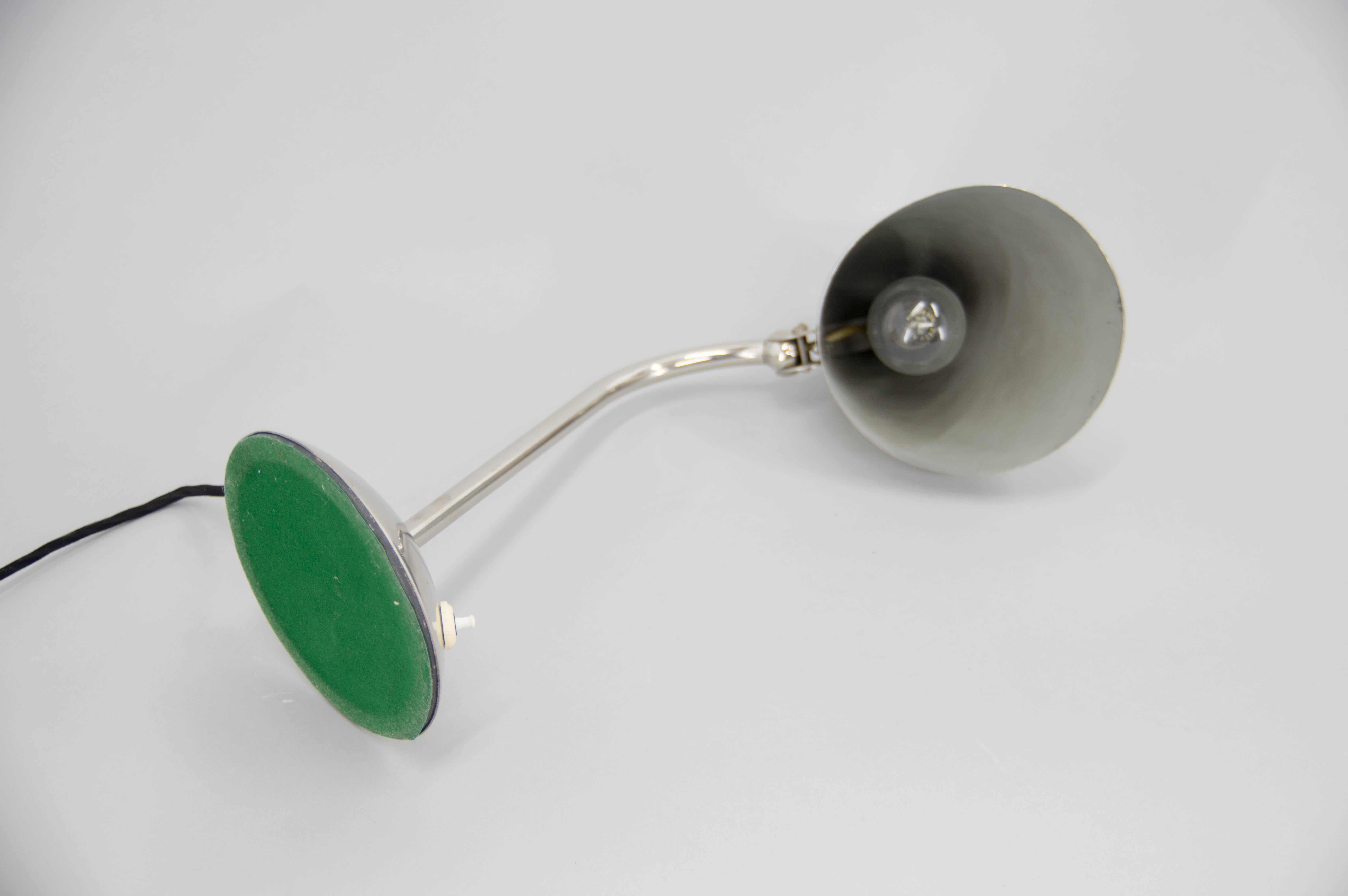 Funktionalistische / Bauhaus Flexible Tischlampe von Franta Anyz, 1930er Jahre (Mitte des 20. Jahrhunderts) im Angebot