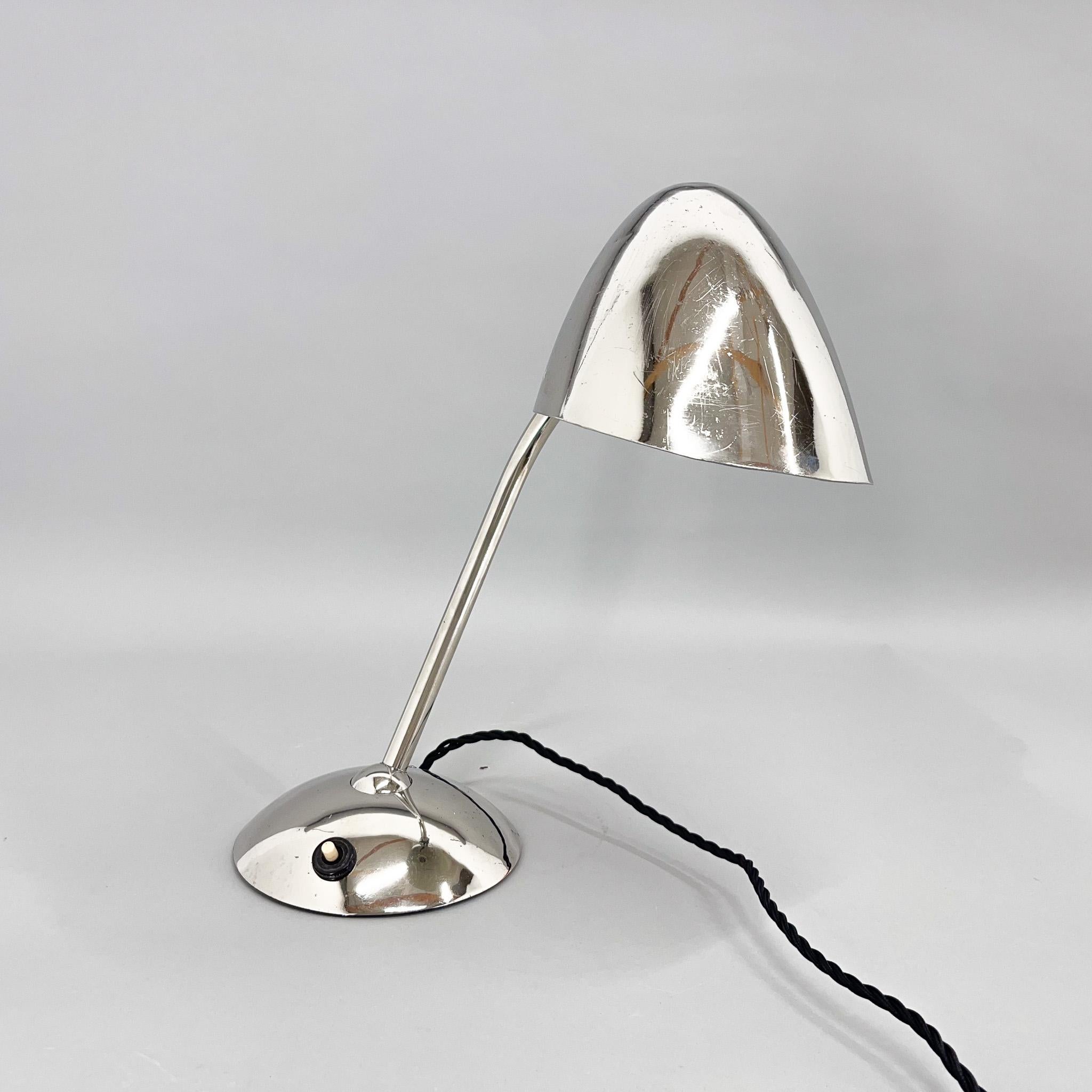 Functionalist / Bauhaus Flexible Table Lamp by Franta Anyz, 1930s For Sale 1