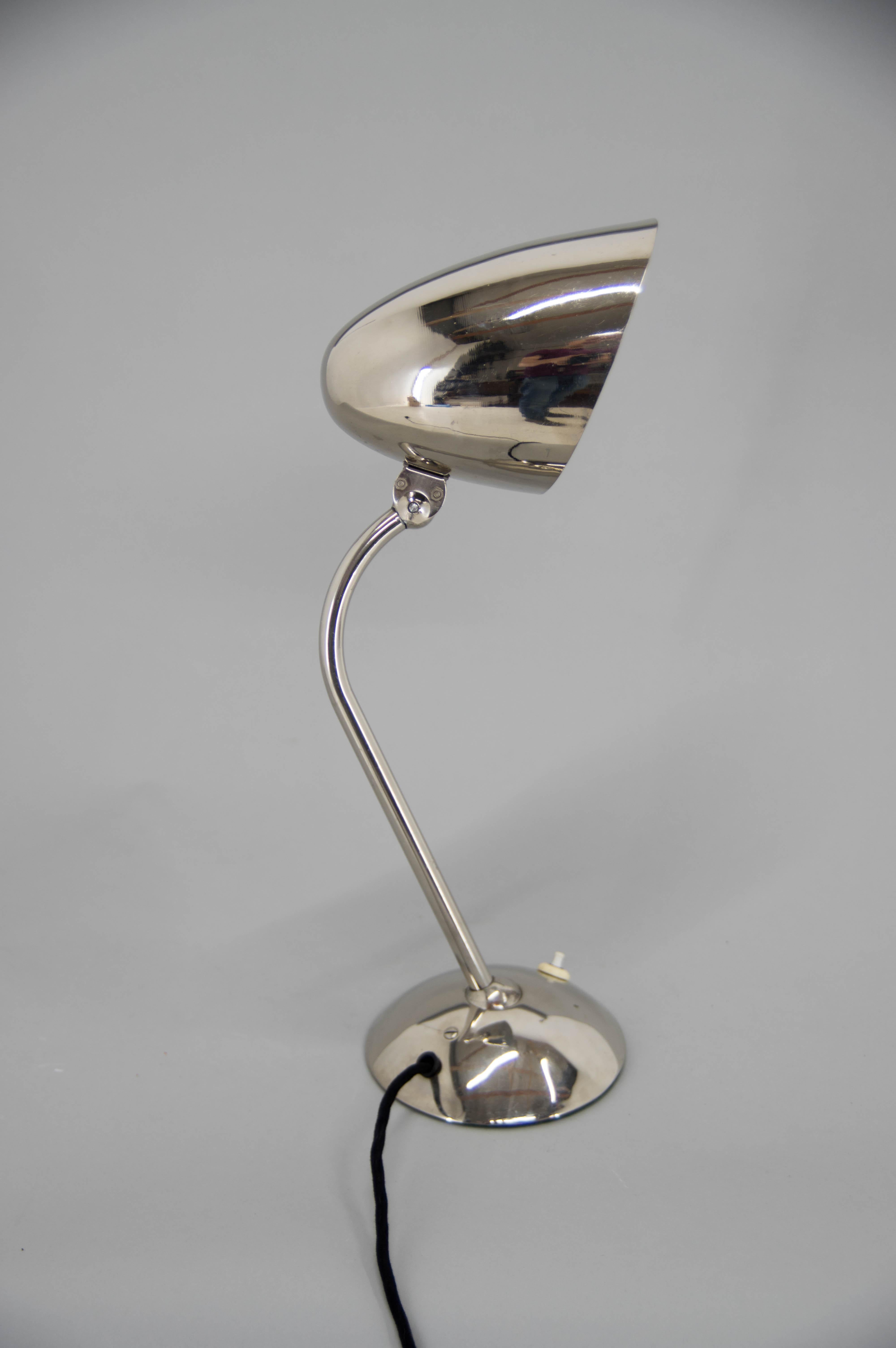Funktionalistische / Bauhaus Flexible Tischlampe von Franta Anyz, 1930er Jahre im Angebot 1