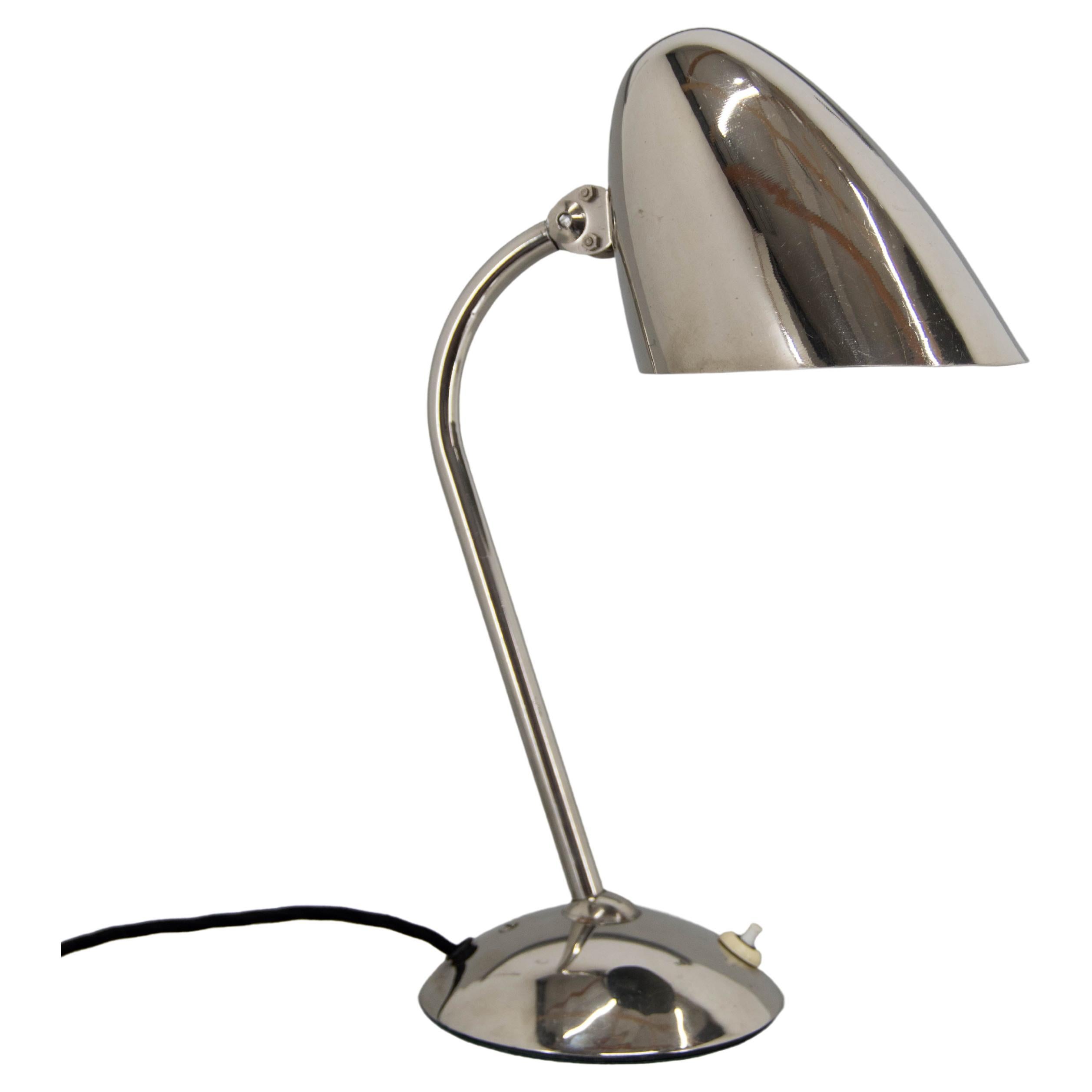 Functionalist / Bauhaus Flexible Table Lamp by Franta Anyz, 1930s For Sale