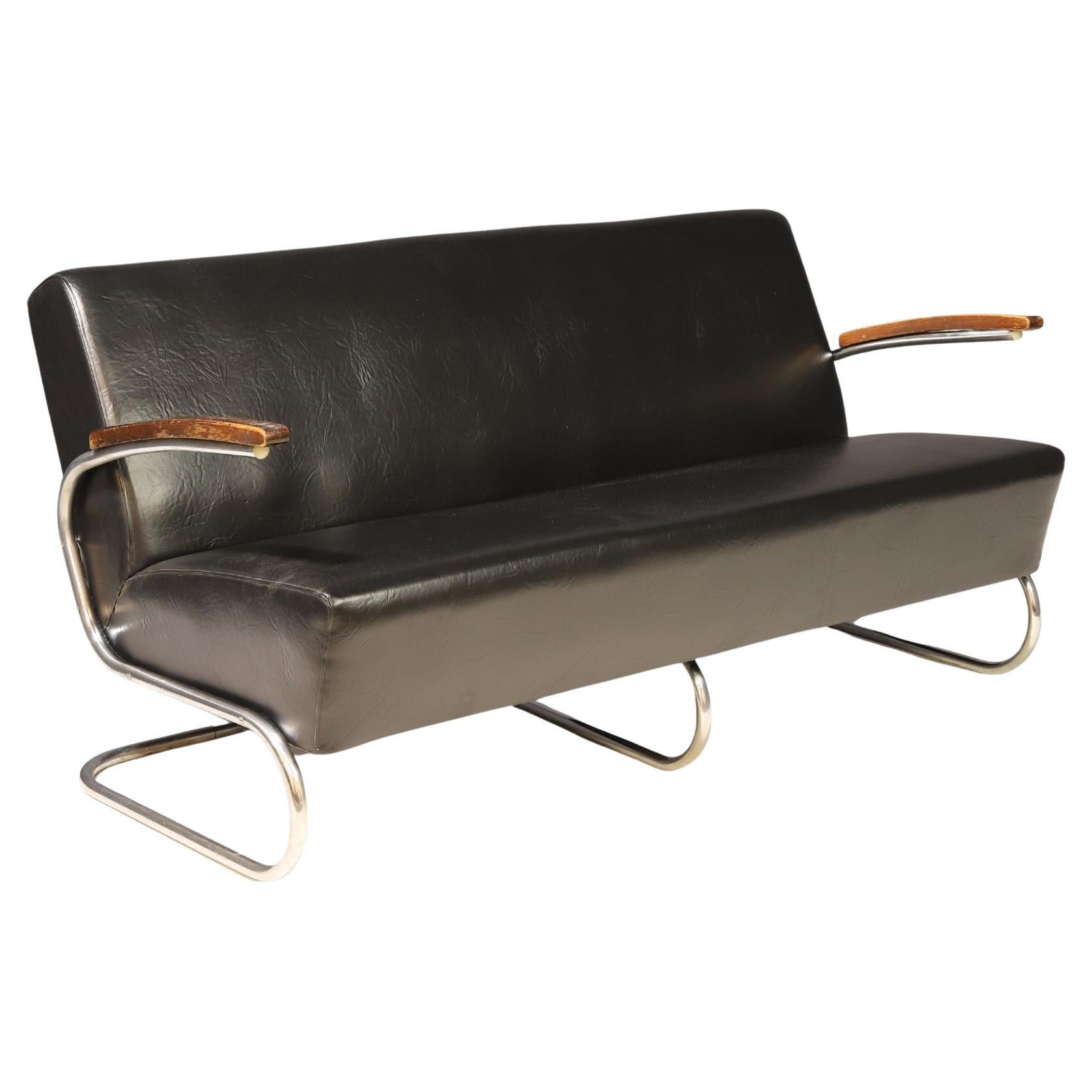 Sofá funcionalista Bauhaus  Kovona, 1930 en venta