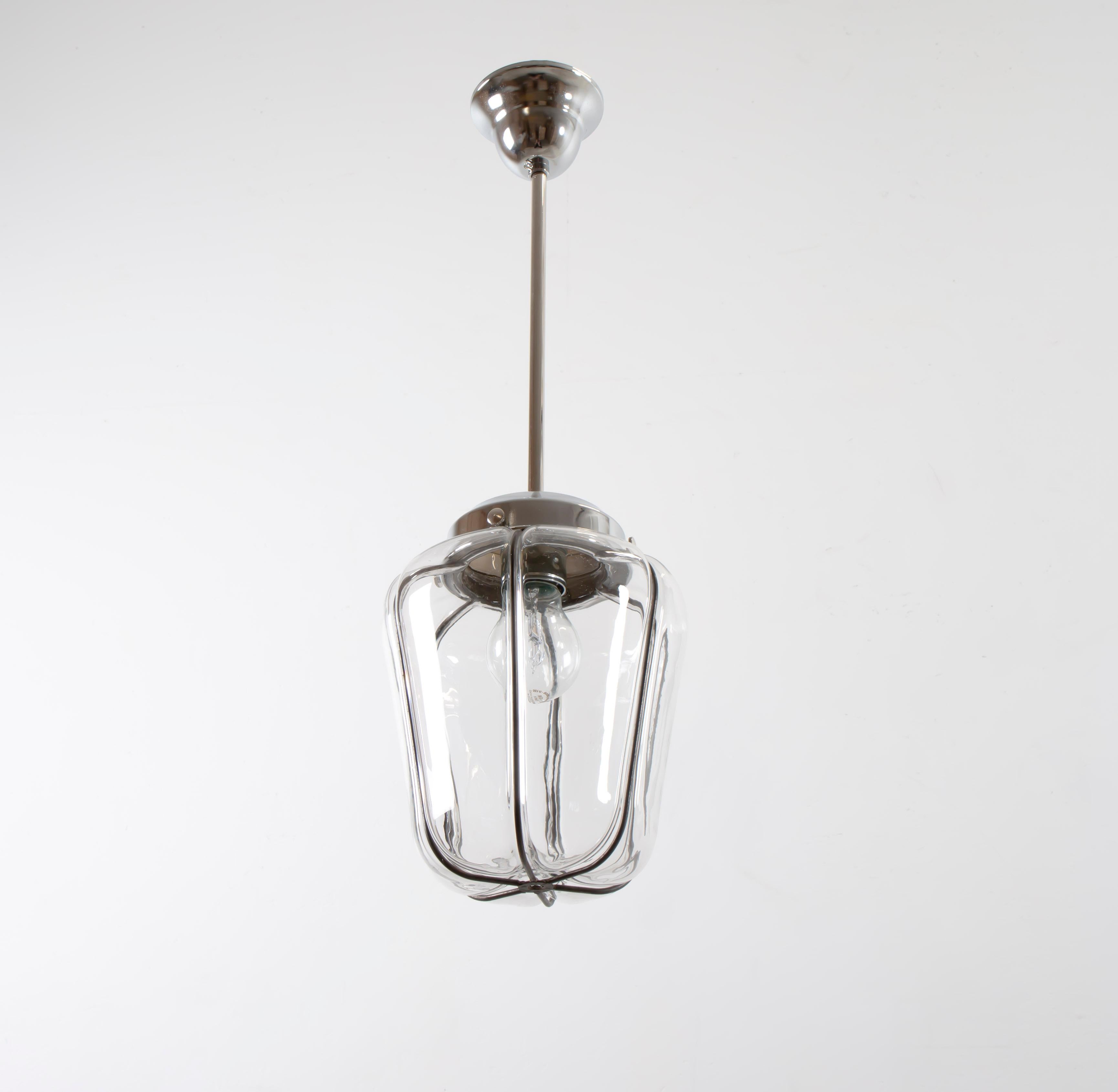 Mid-Century Modern Functionalist Ceiling Light, Norway, 1950s For Sale