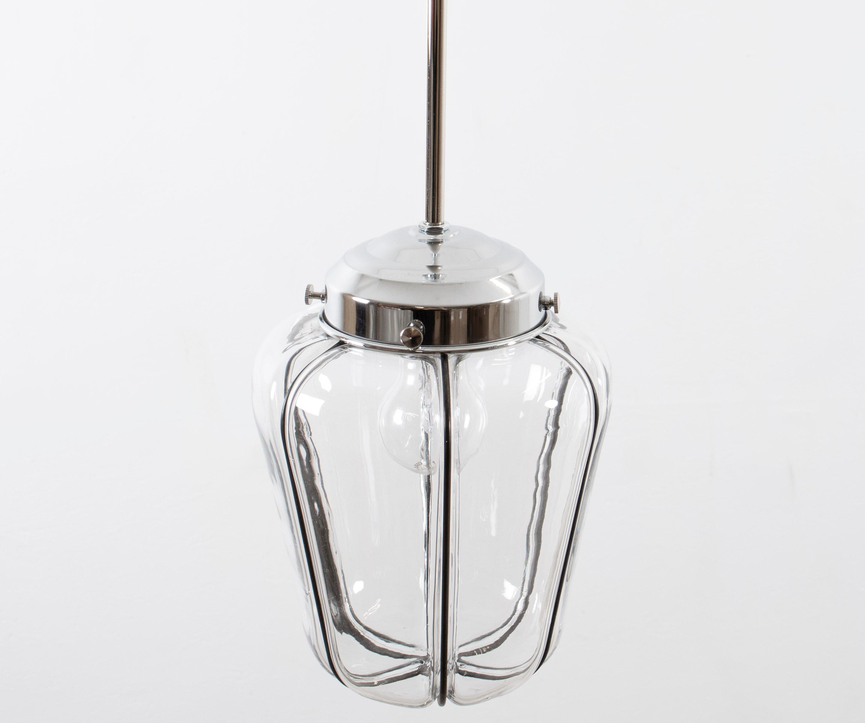 Functionalist Ceiling Light, Norway, 1950s In Good Condition For Sale In Oslo, NO