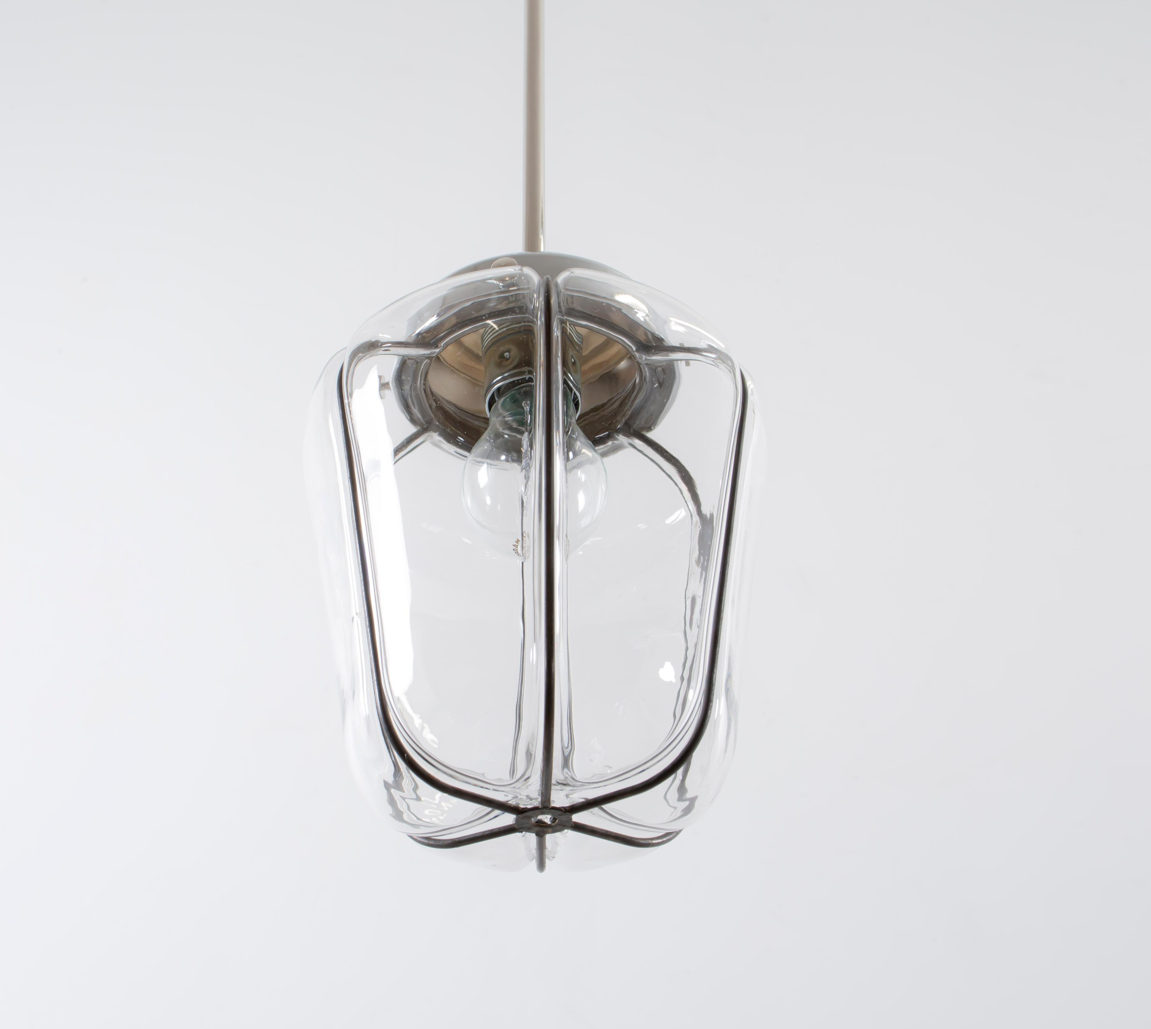 Mid-20th Century Functionalist Ceiling Light, Norway, 1950s For Sale