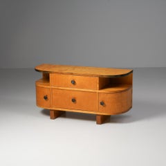 Cassettiera/armadio funzionalista, Lappilan Puusepät, Finlandia, anni '30