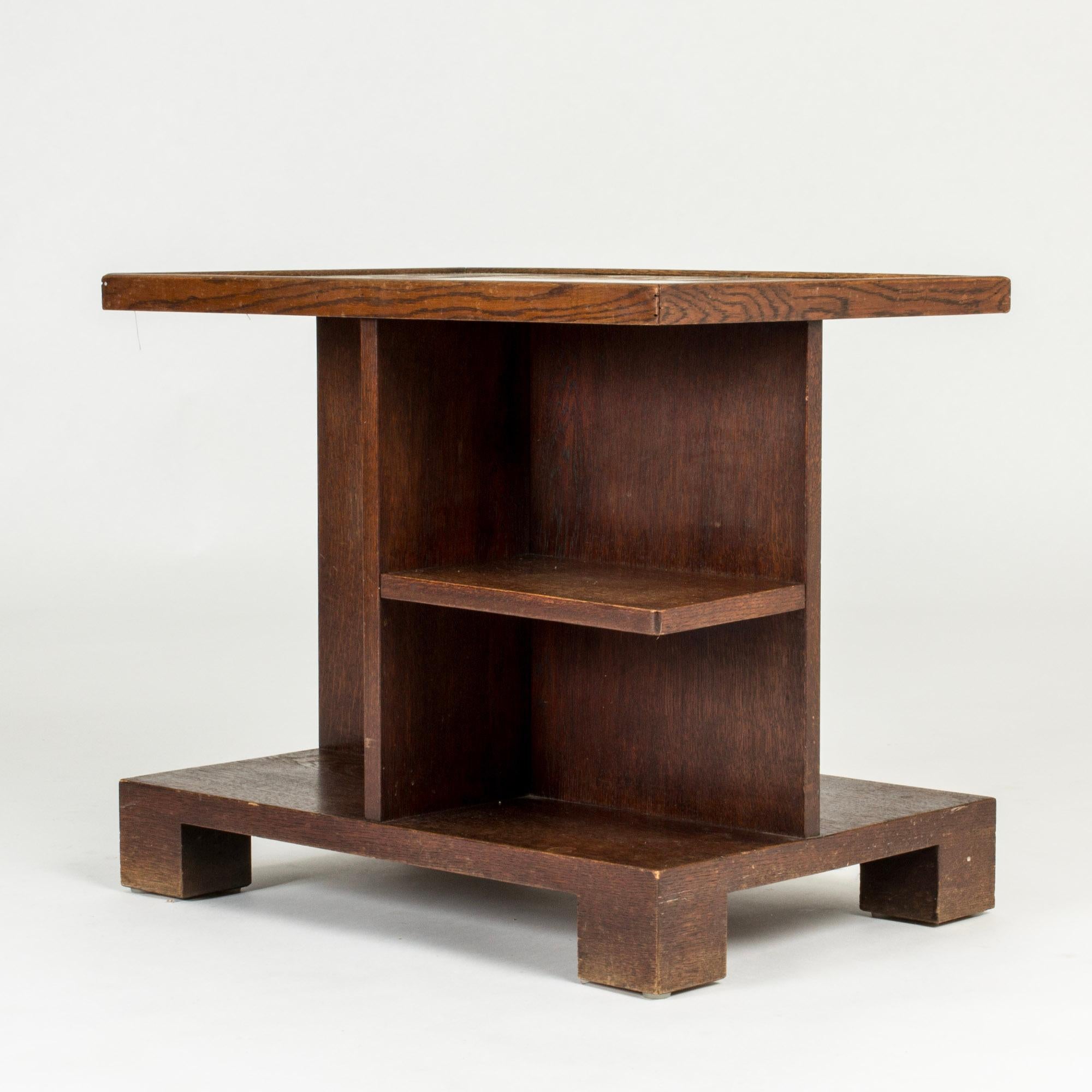 Swedish Functionalist Console table by Axel Larsson, Bodafors, Sweden, 1930s For Sale