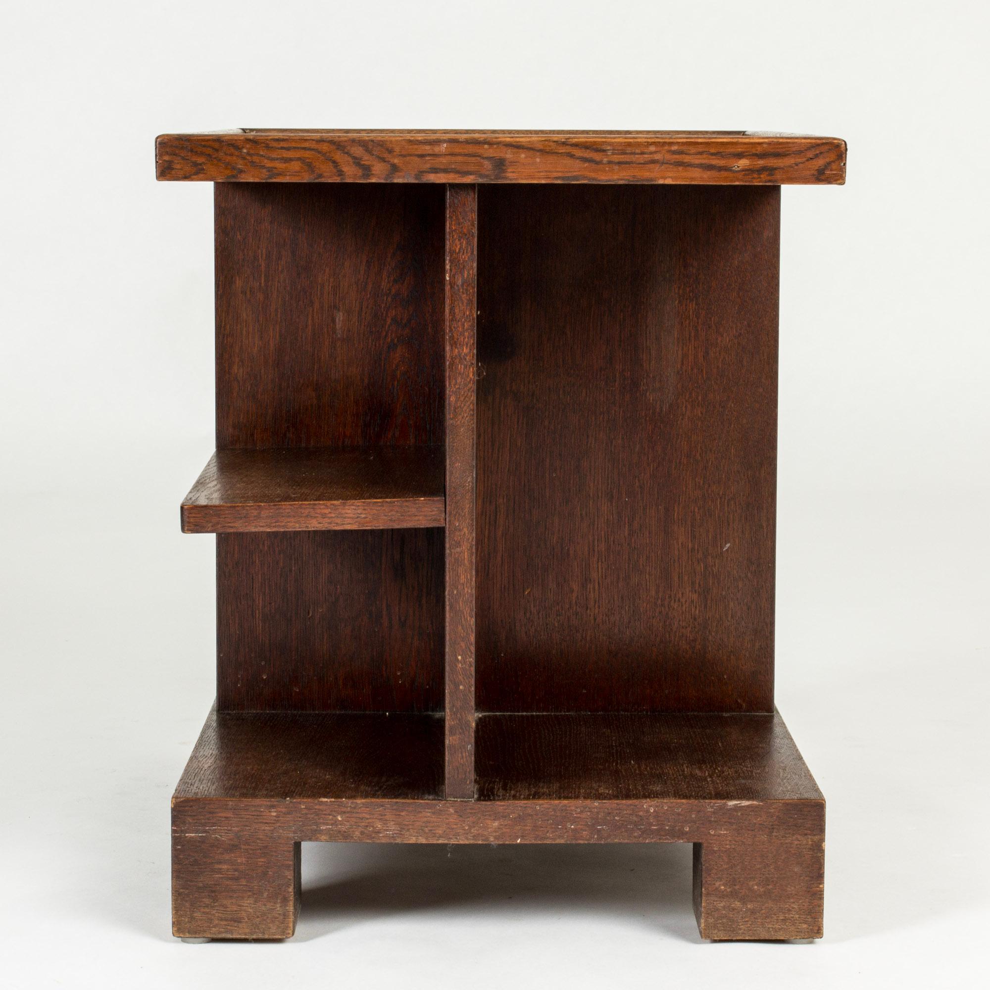 Mid-20th Century Functionalist Console table by Axel Larsson, Bodafors, Sweden, 1930s For Sale