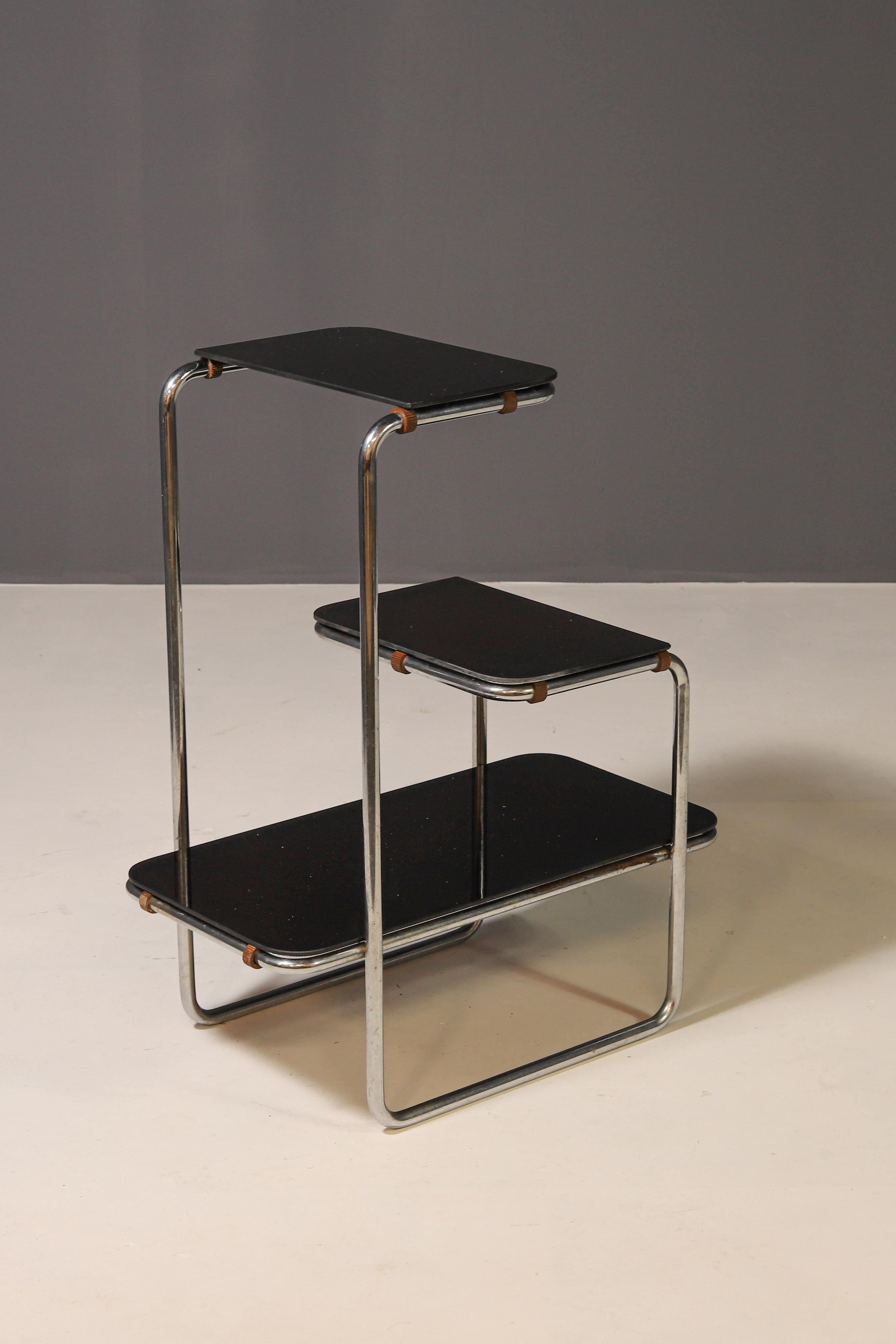 Functionalist Étagère  Robert Slezák / Kovona, 1930s–1940s For Sale 2