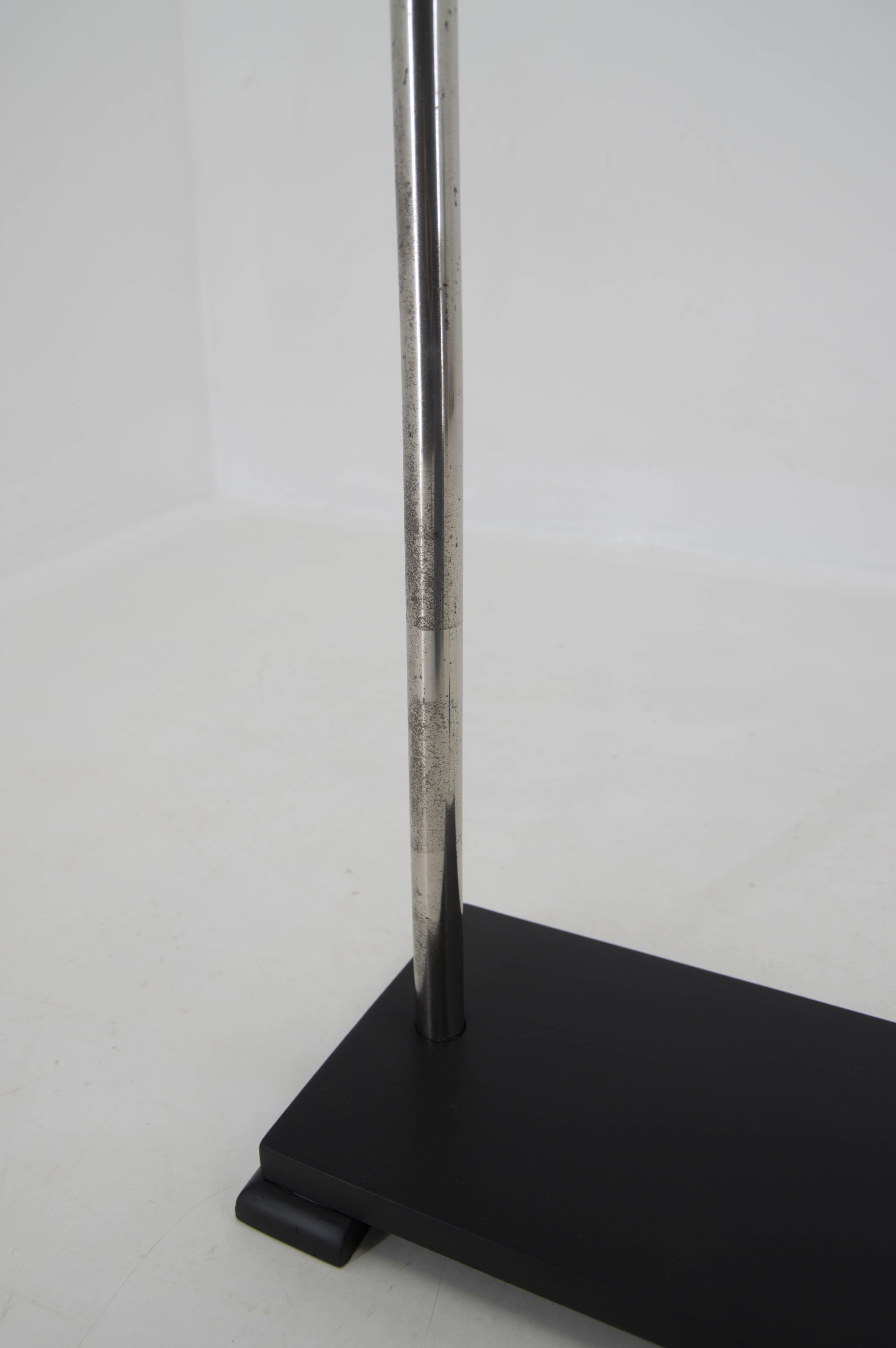 Functionalist Floor Lamp with Adjustable Height, 1930s In Good Condition For Sale In Praha, CZ
