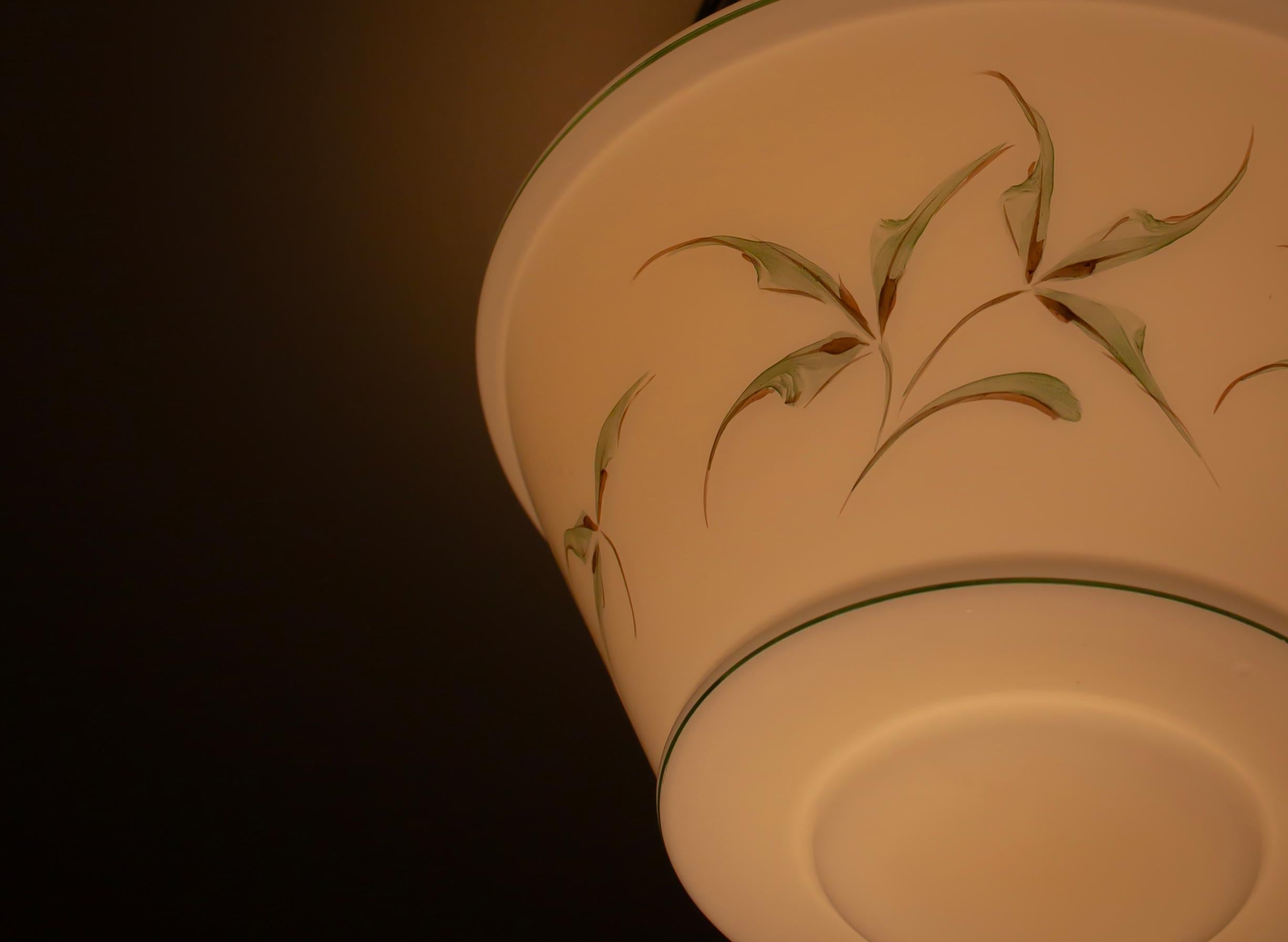 Functionalist Flush Mount Ceiling Light, 1950s For Sale 4