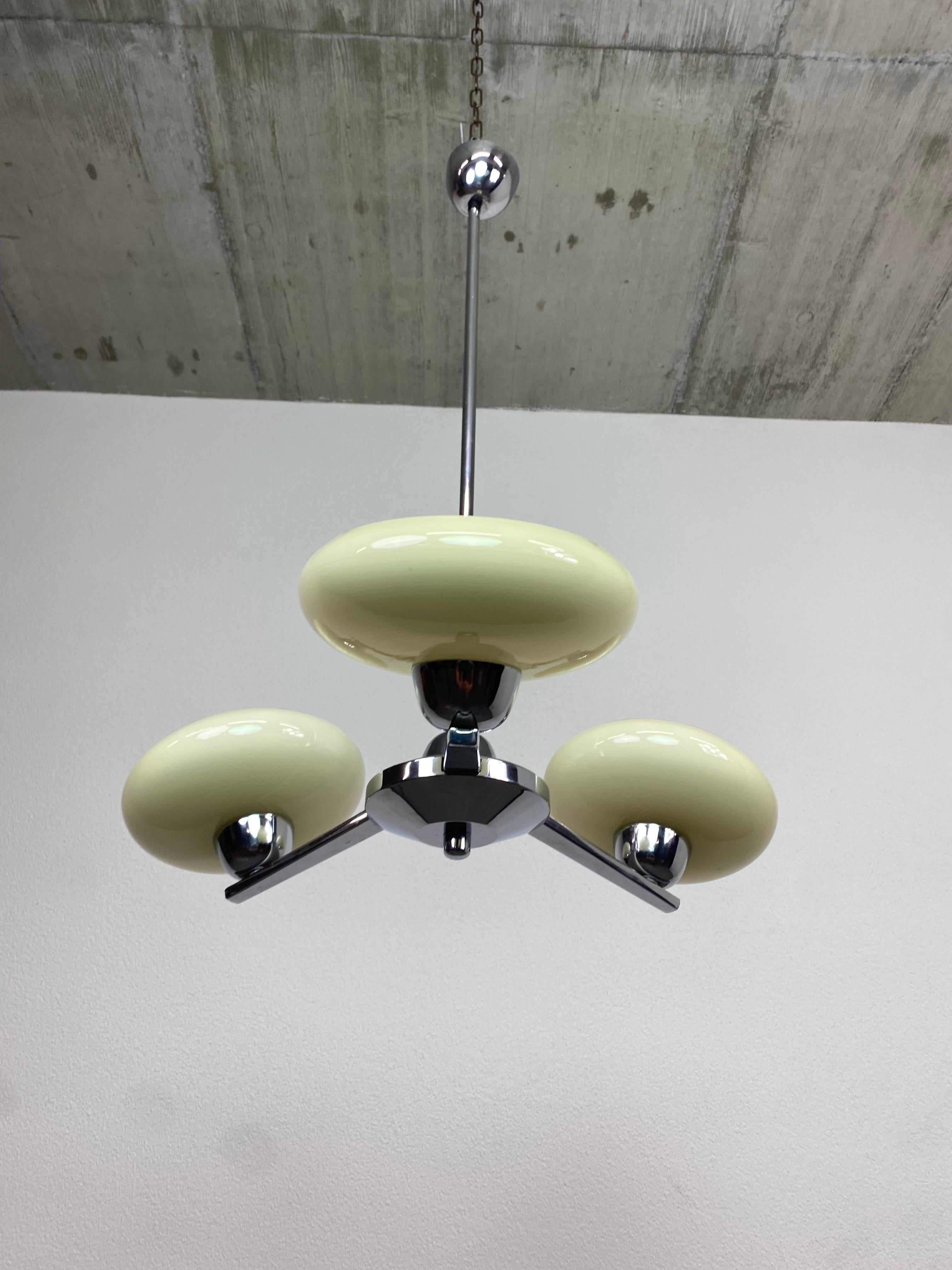 Functionalist hanging lamp For Sale 2