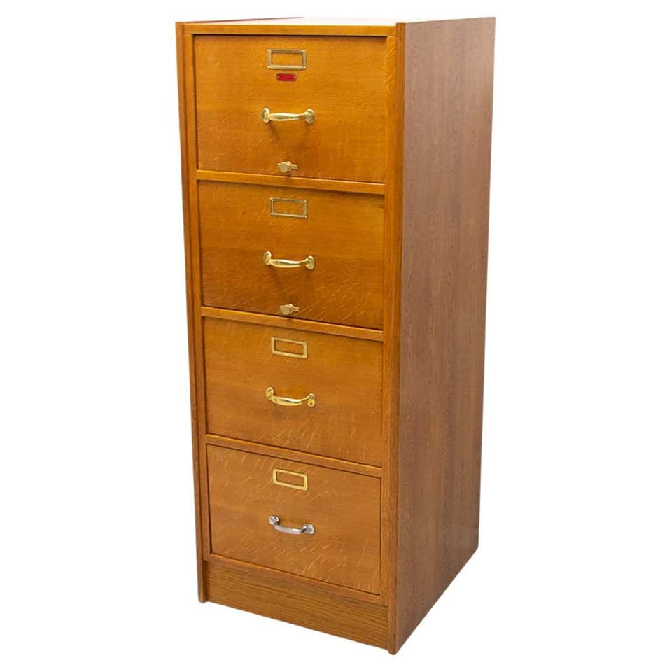 Industrial Style Stackable Metal Filing Cabinets at 1stDibs ...