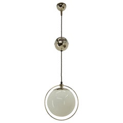 Functionalist or Bauhaus Height Adjustable Pendant, 1930s