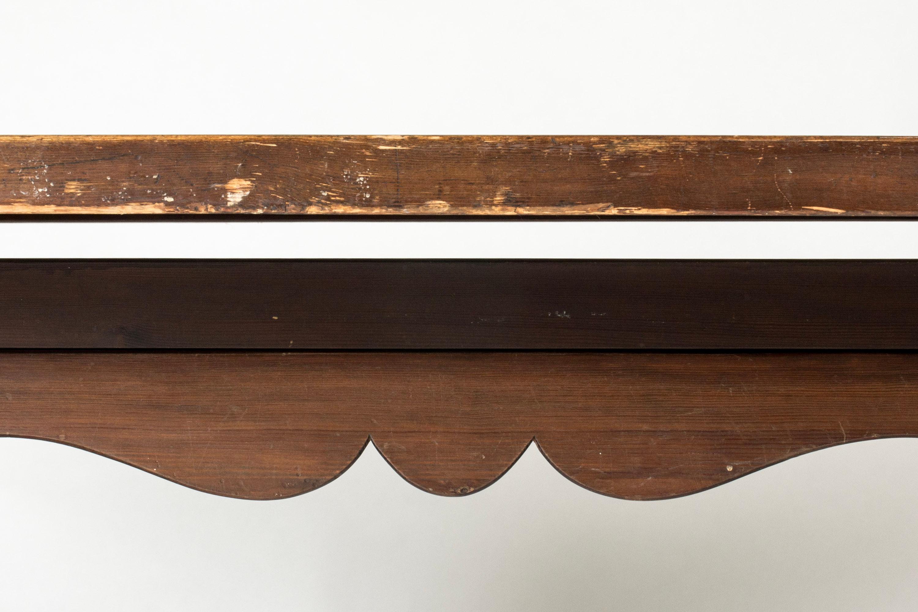 Scandinave moderne Table de salle à manger fonctionnelle en pin de Carl Malmsten, Suède, années 1930 en vente