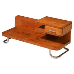 Functionalist Side/Night Table  Kovona, 1940s