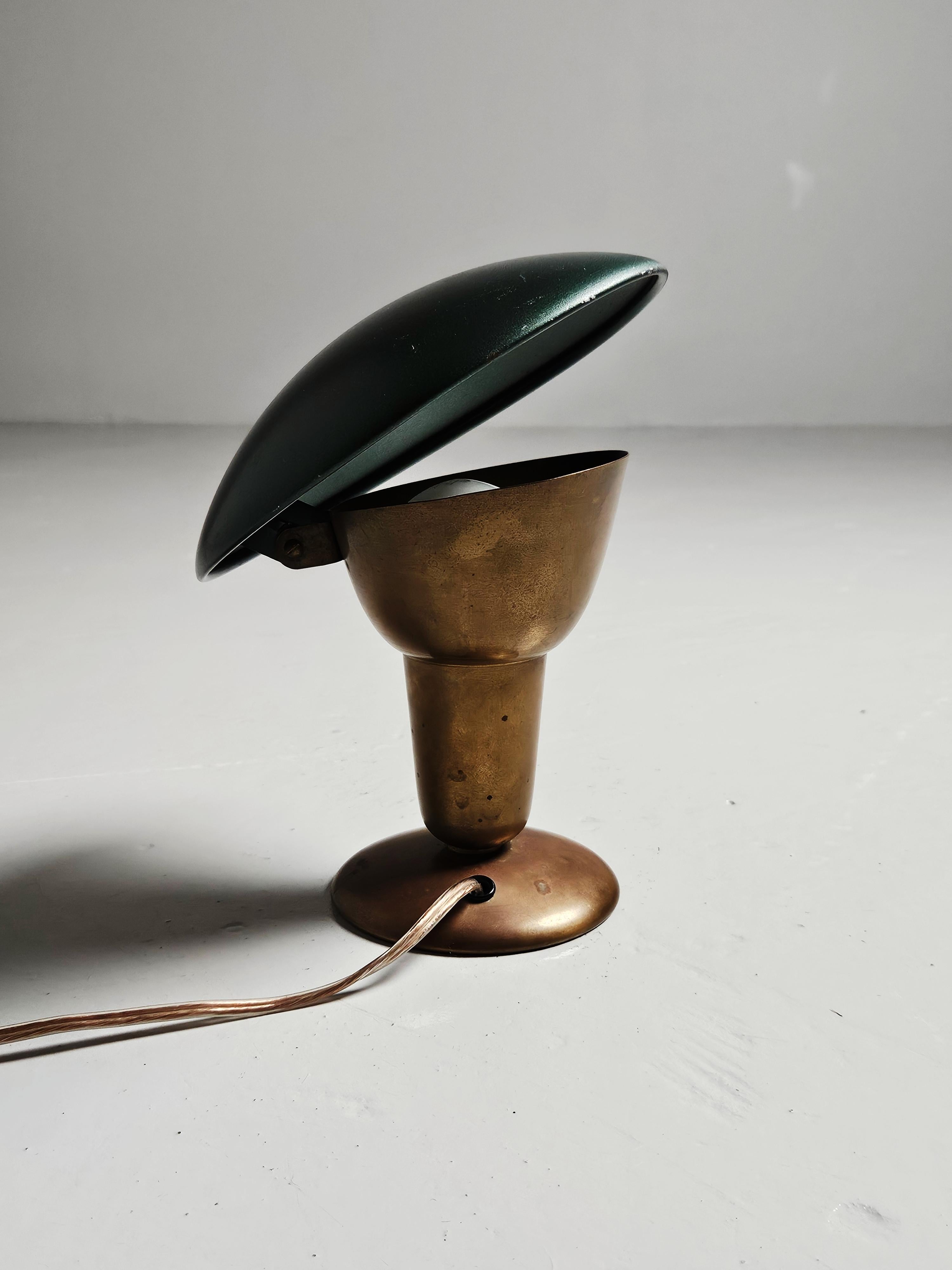 Swedish Functionalist table or wall lamp by Erik Tidstrand for NK, Sweden, 1930s For Sale