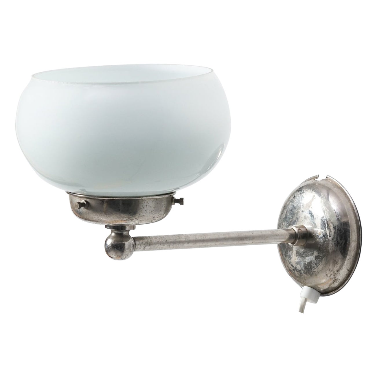 Functionalist Wall Light, Attributed to Paavo Tynell, 1930s