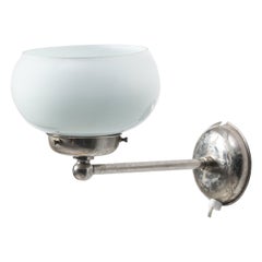 Functionalist Wall Light, Attributed to Paavo Tynell, 1930s