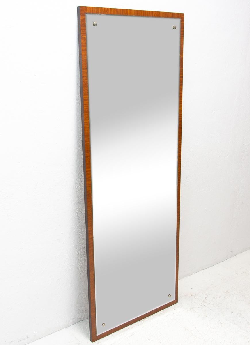 20th Century Functionalist Wall Mirror, 1930´s, Czechoslovakia