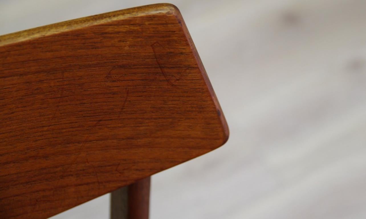 Woodwork Funder-Schmidt & Madsen Chairs Teak Retro Vintage