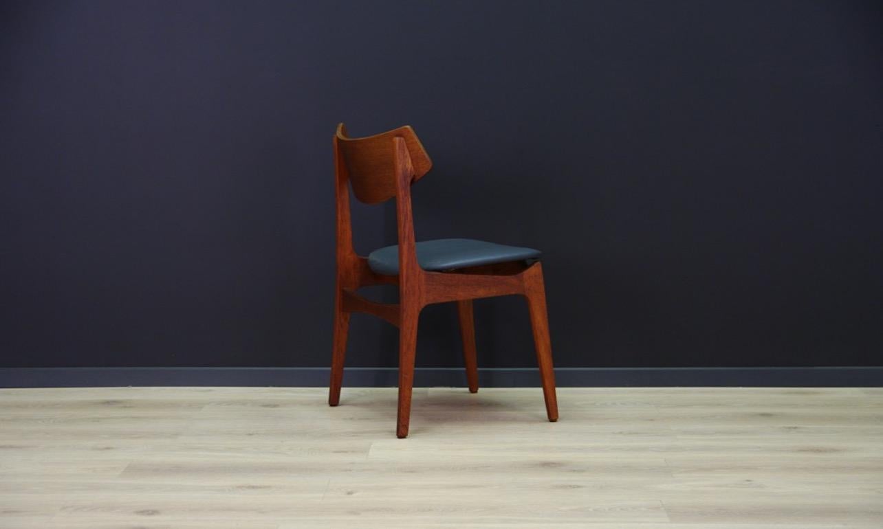 Funder-Schmidt & Madsen Chairs Teak Retro Vintage In Good Condition In Szczecin, Zachodniopomorskie