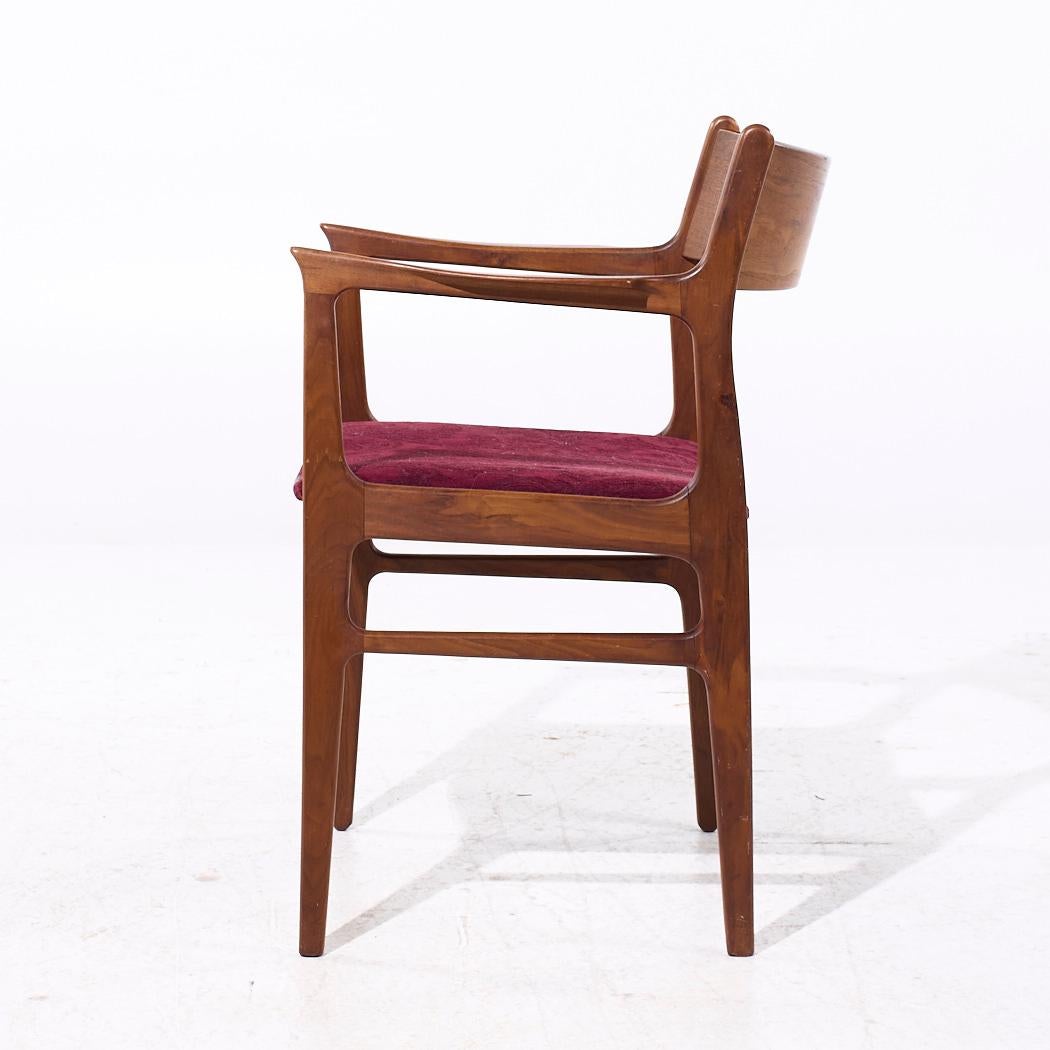 Funder-Schmidt & Madsen Dänische Teakholz-Esszimmerstühle aus der Mitte des Jahrhunderts - 6er-Set im Angebot 8