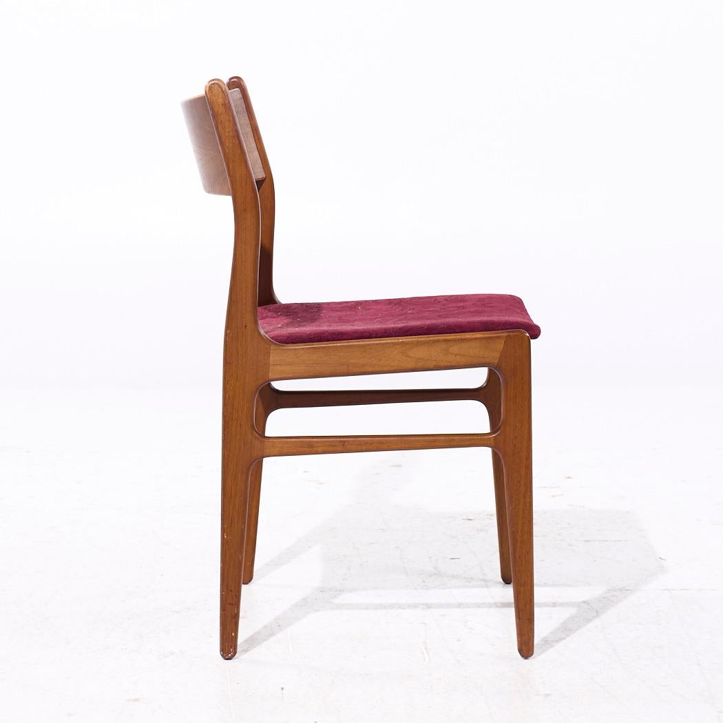 Funder-Schmidt & Madsen Dänische Teakholz-Esszimmerstühle aus der Mitte des Jahrhunderts - 6er-Set im Angebot 3