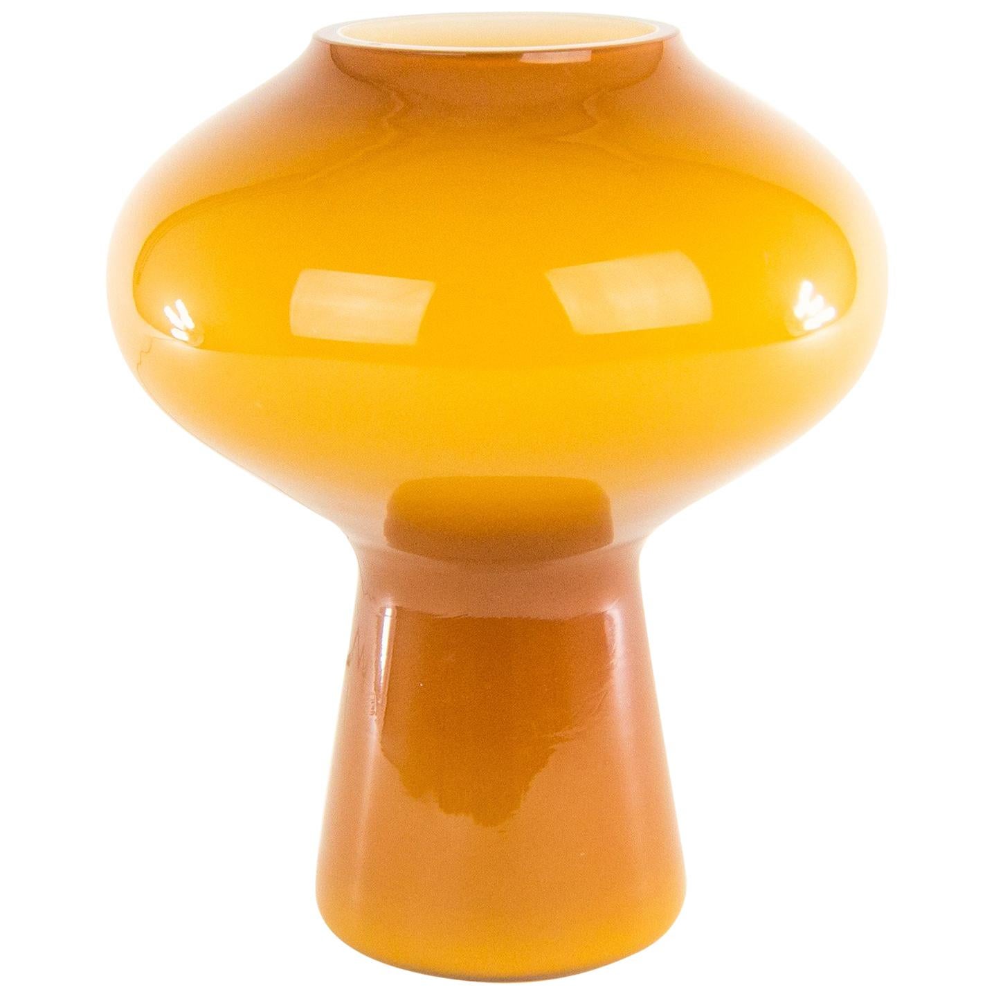 Fungo Glass Table Lamp (medium) by Massimo Vignelli for Venini, 1950s