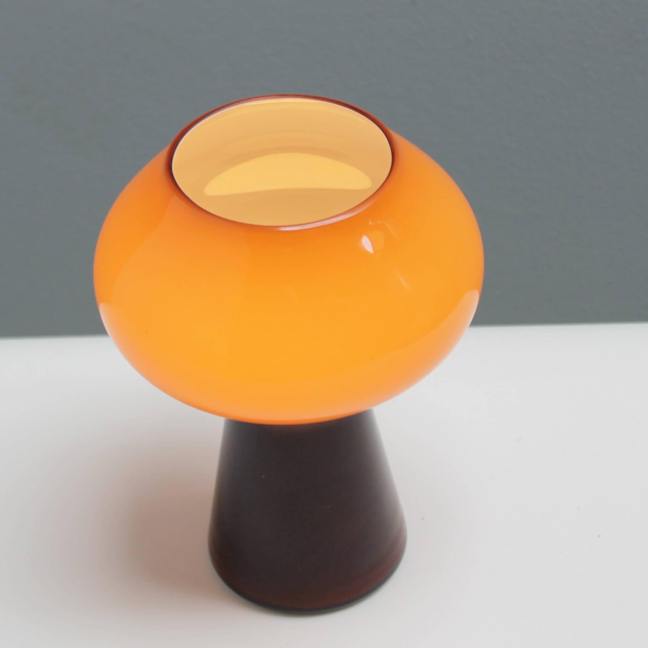 ‘Fungo’ Italian Table Lamp by Massimo Vignelli for Venini In Excellent Condition In JM Haarlem, NL