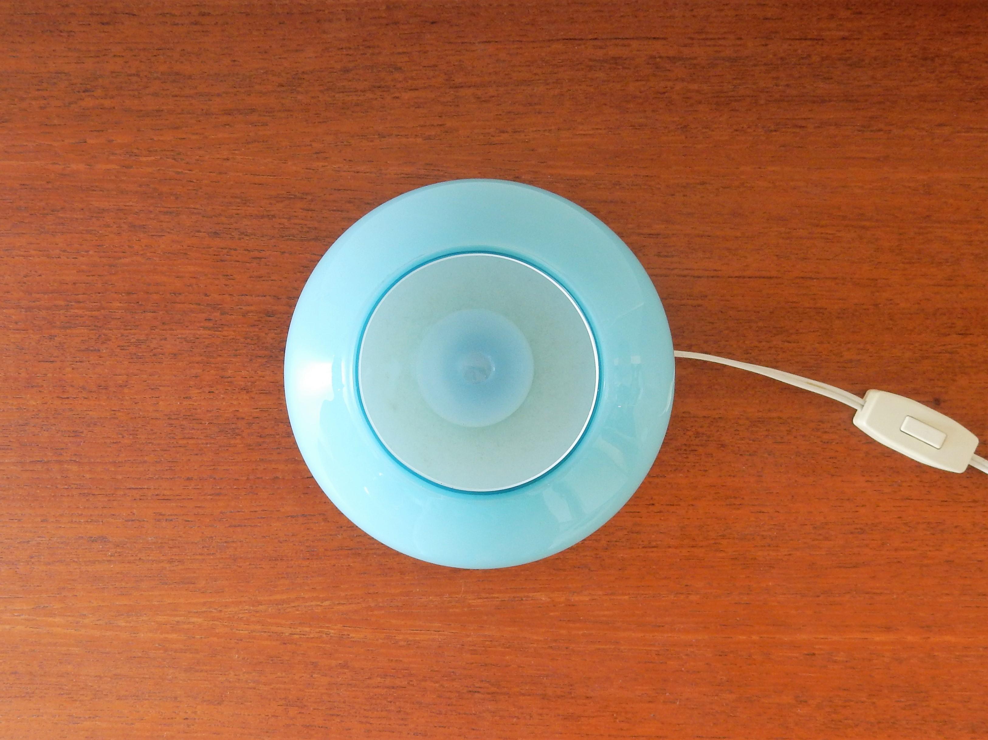 Lampe de table en verre de Murano 'Fungo' par Massimo Vignelli pour Venini, Italie, années 1950 Bon état - En vente à Steenwijk, NL