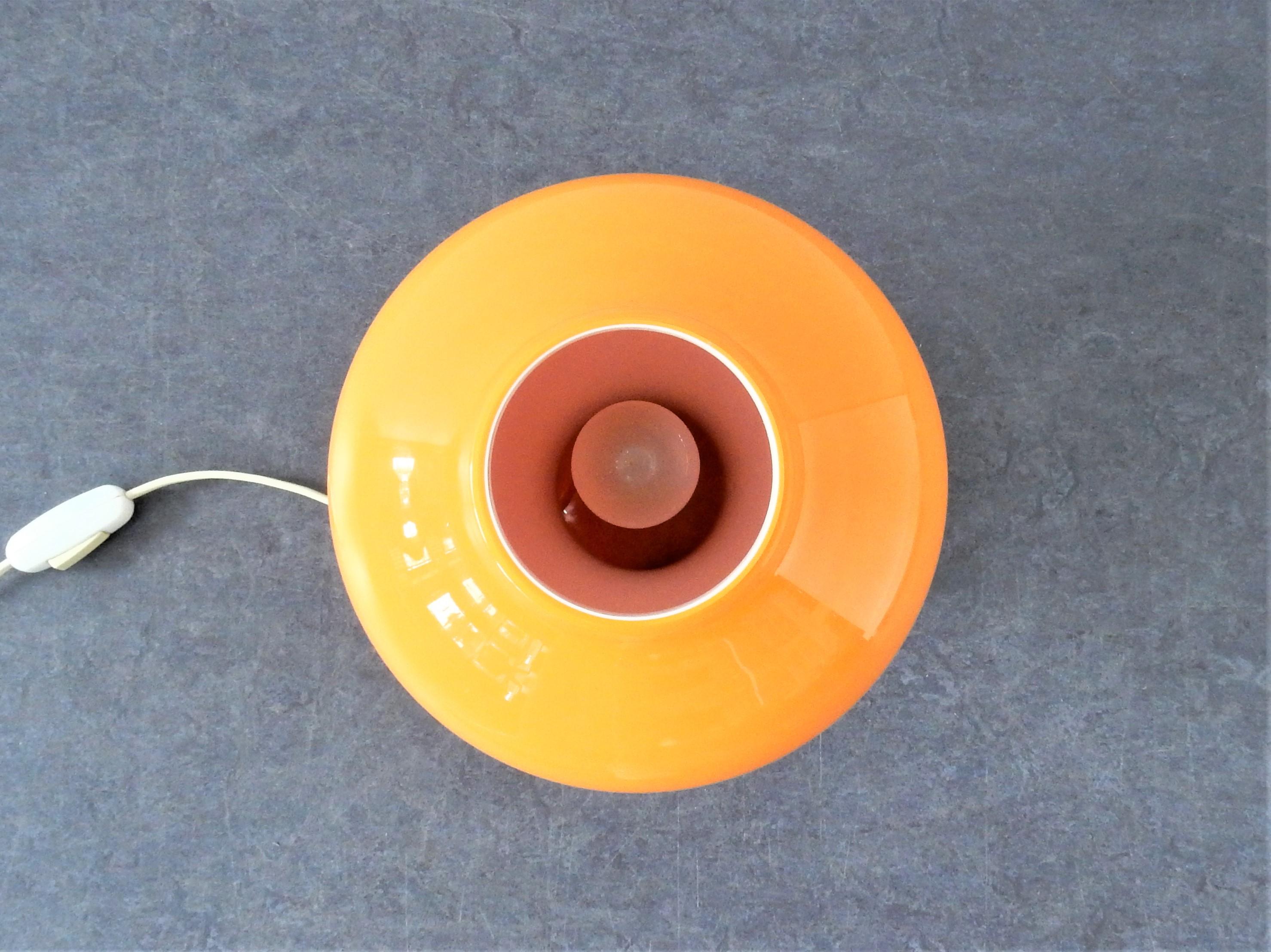 ‘Fungo’ Murano Glass Table Lamp by Massimo Vignelli for Venini, Italy, 1950s In Excellent Condition In Steenwijk, NL