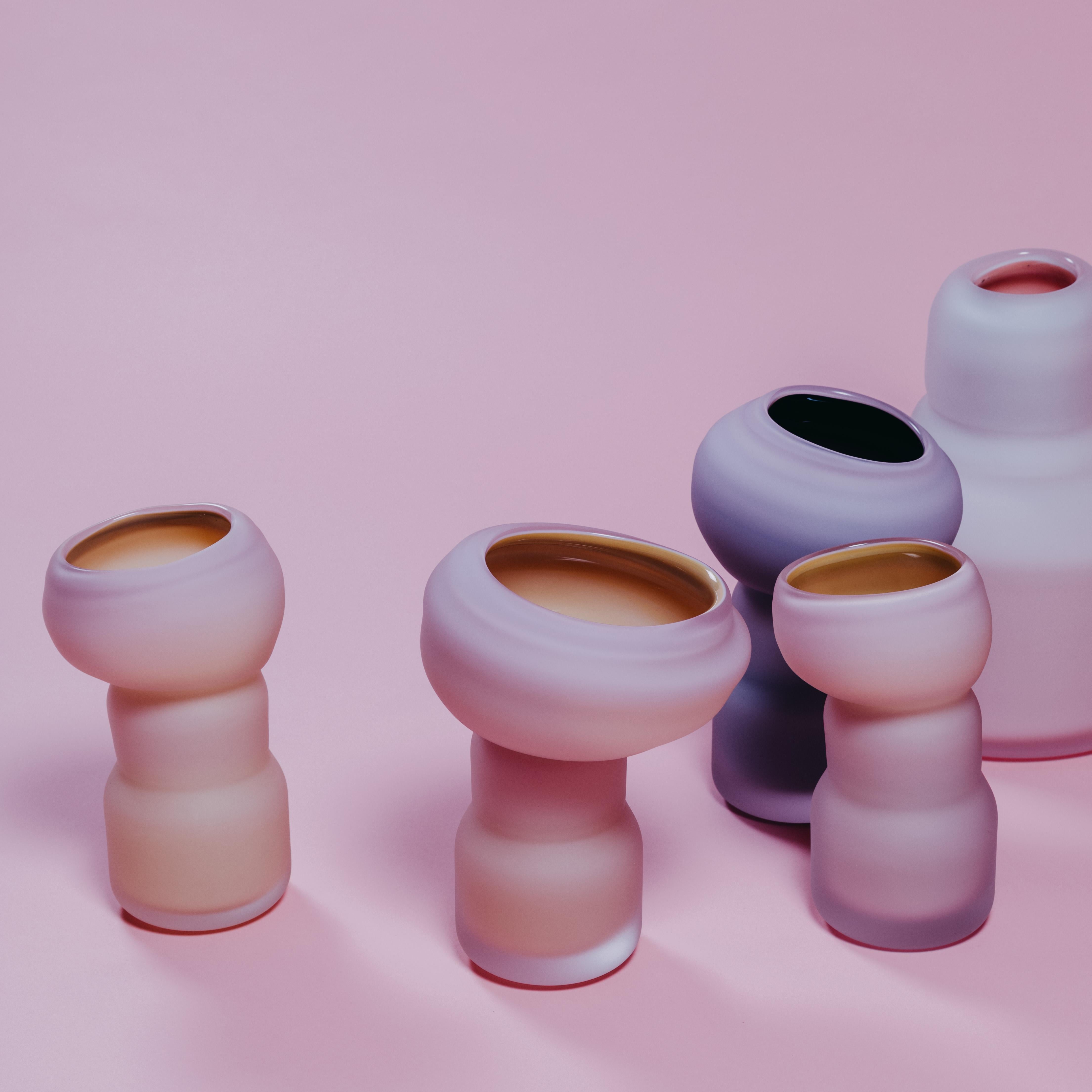 Postmoderno Vaso Fungus Little di David David in vendita
