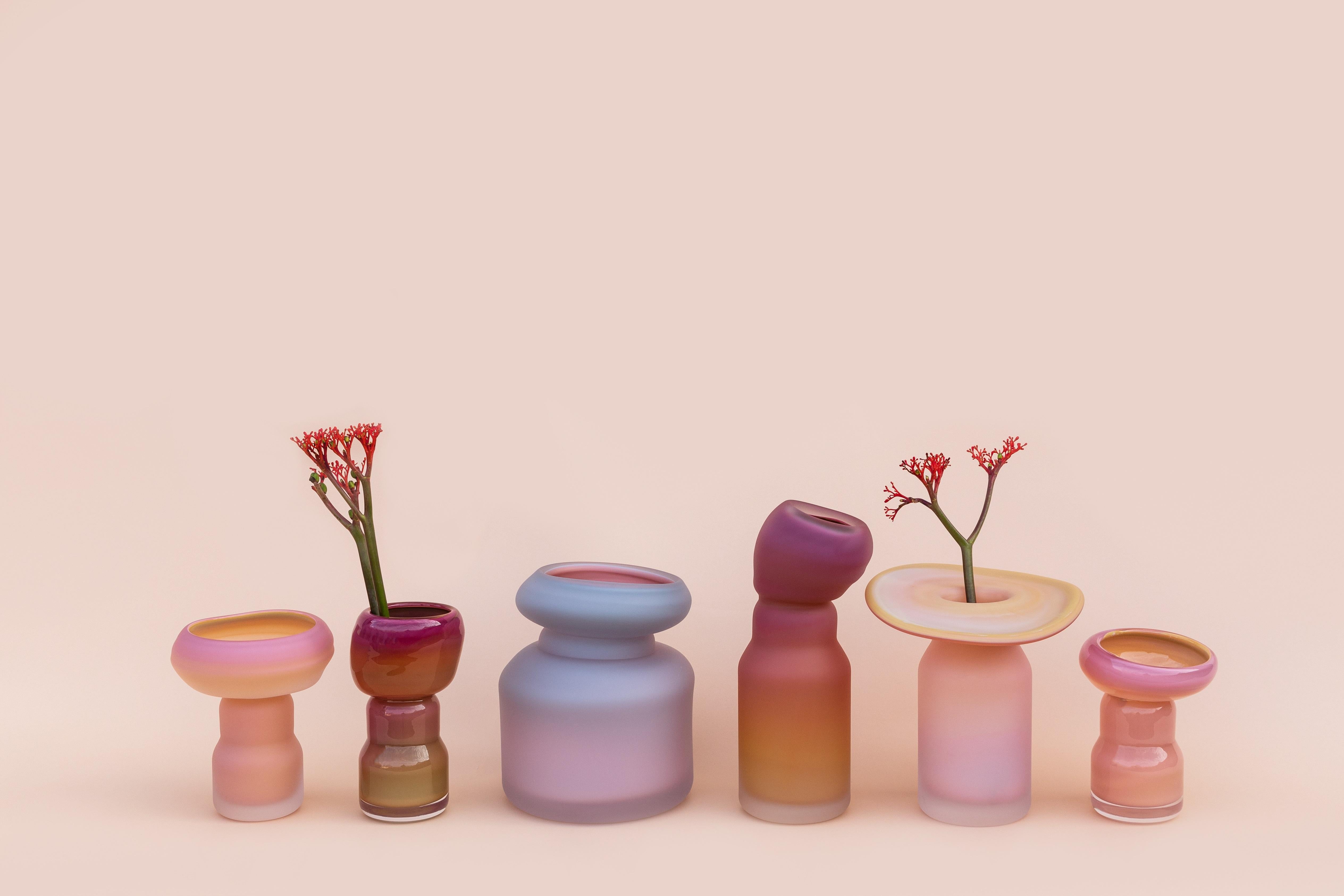 Postmoderno Vaso Fungus Little di David David in vendita