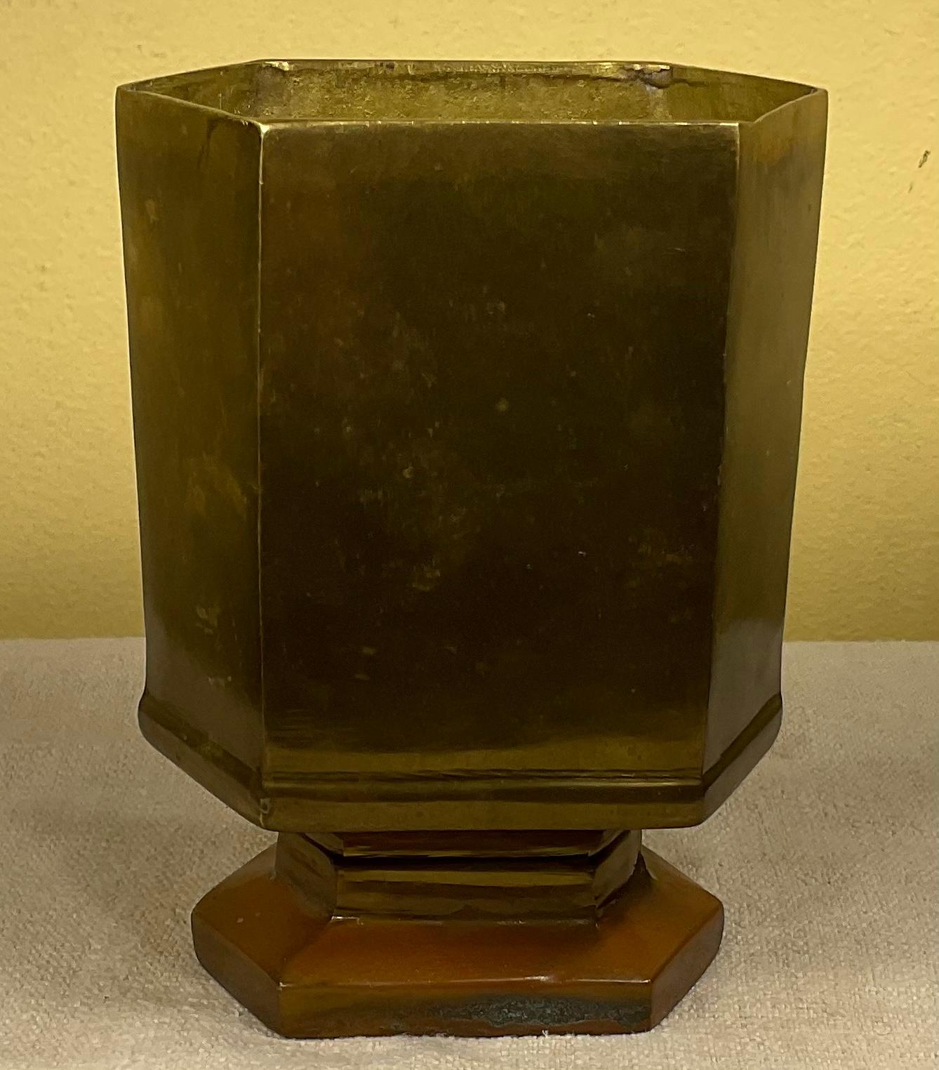 Funky Antique Bronze Jewlry Box  For Sale 6