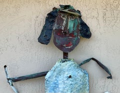 Funky Copper Sculpture by Peter Otfinoski