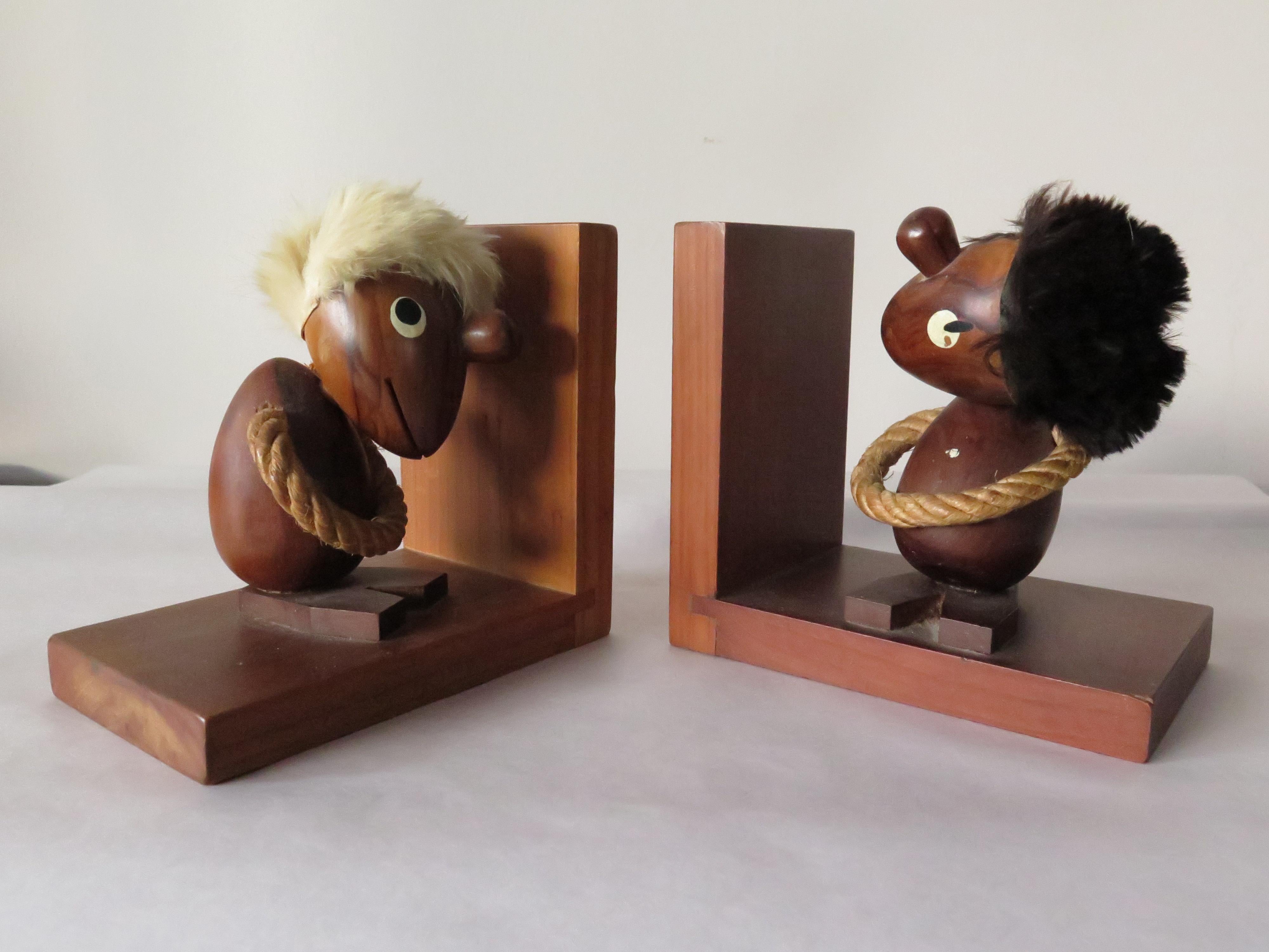 funky bookends