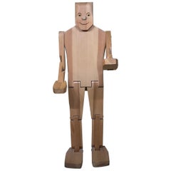 Funky Large Wood Sculpture