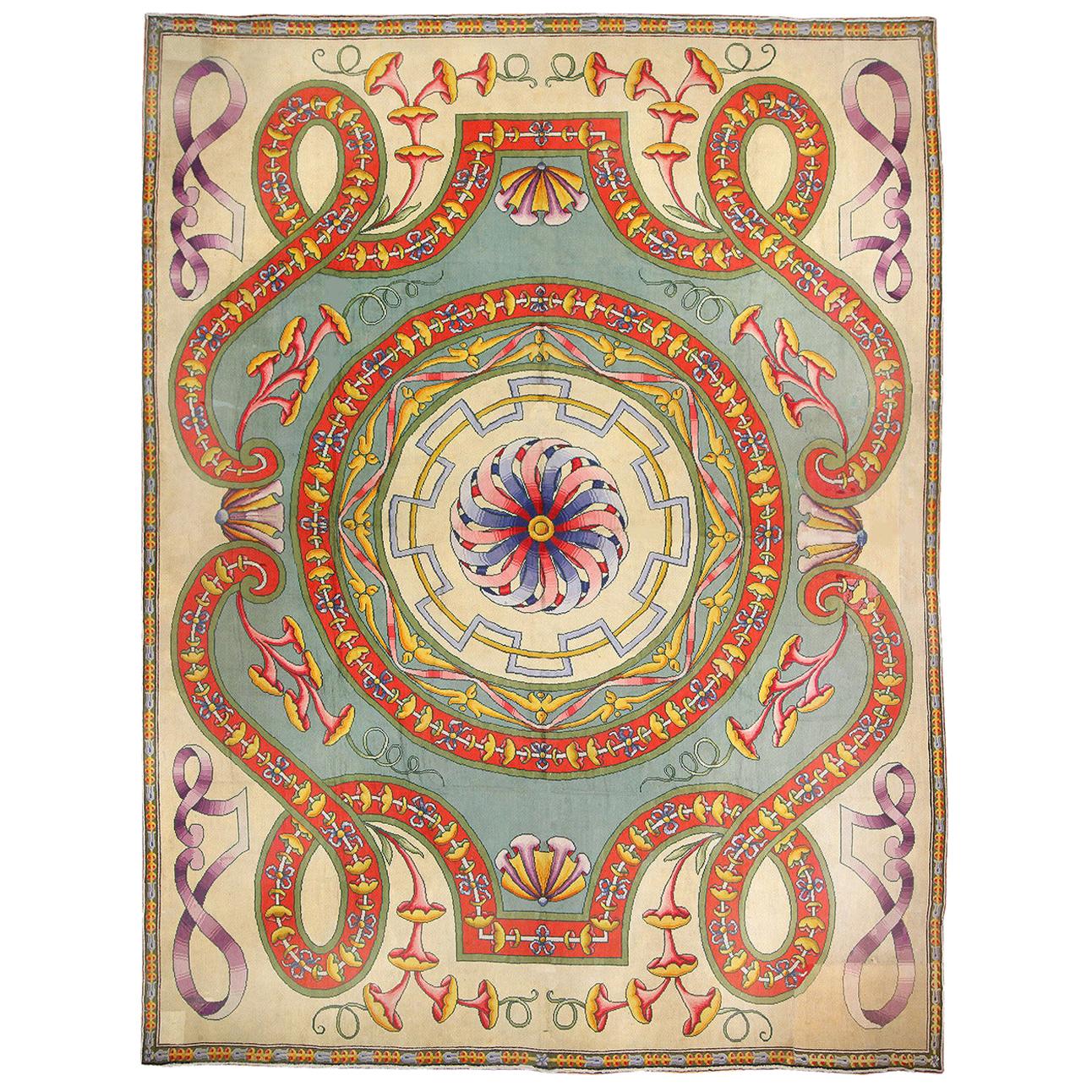 Spanish Art Deco Carpet. Size: 20 ft 4 in x 28 ft 2 in