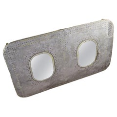 Funky Reclaimed Aeroplane Double Mirror, 20th Century