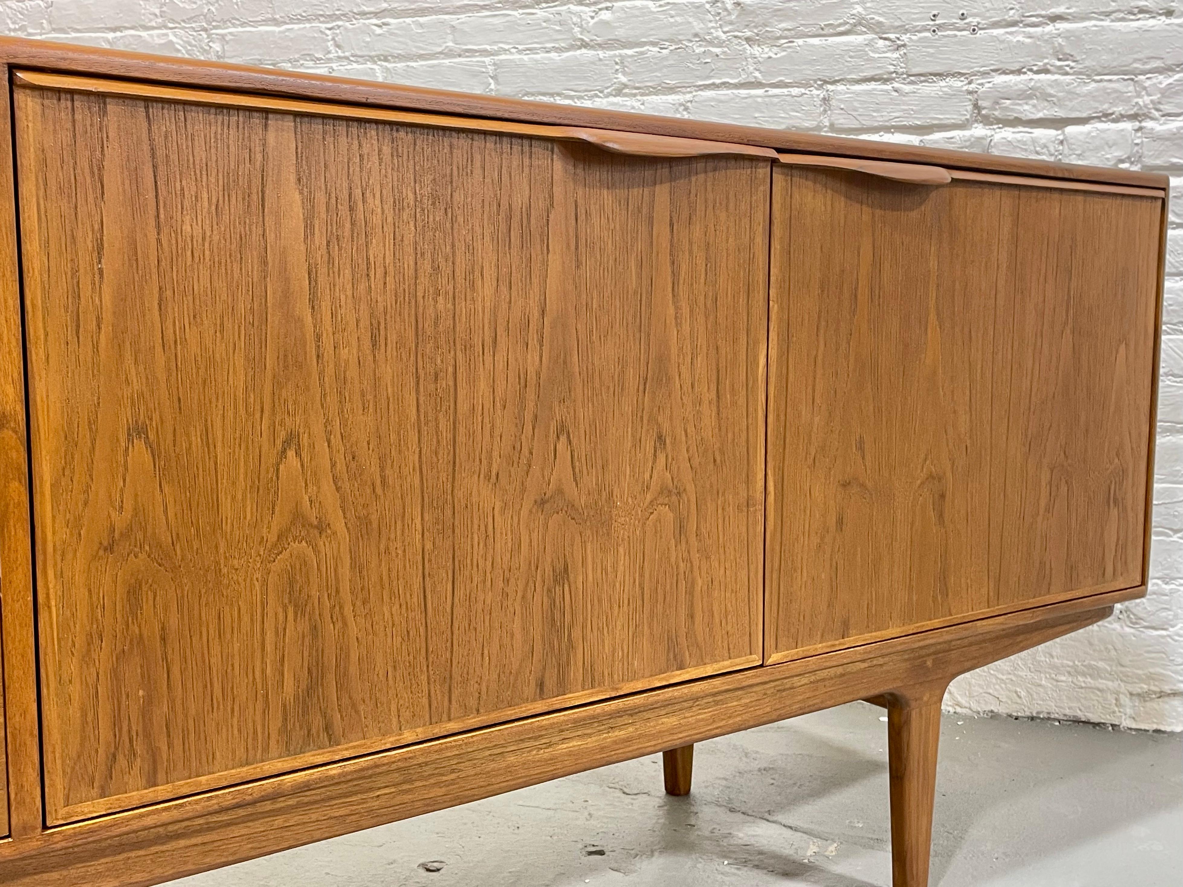 FUNKY + Sculptural Mid Century MODERN styled CREDENZA / Media Stand / Sideboard For Sale 5