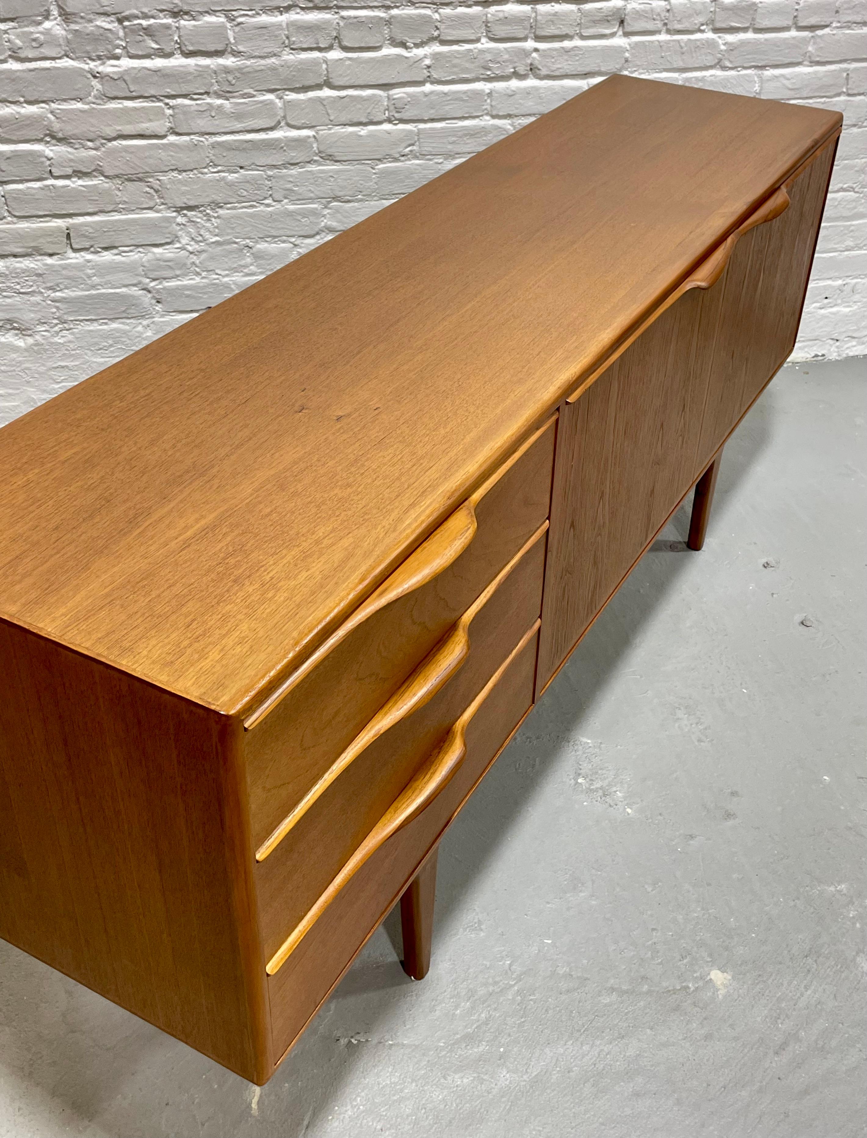 Mid-20th Century FUNKY + Sculptural Mid Century MODERN styled CREDENZA / Media Stand / Sideboard For Sale