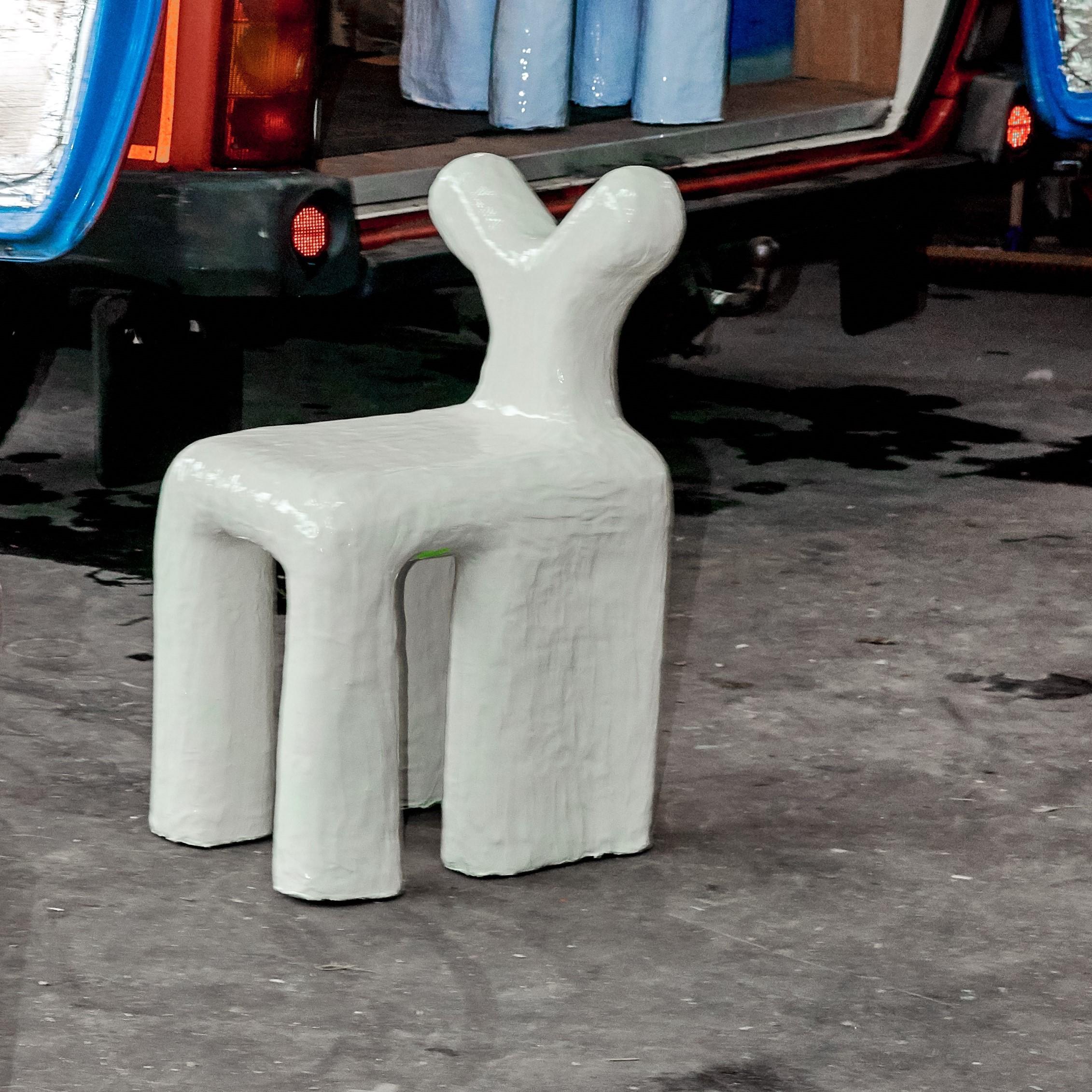 Post-Modern Funky Stool Made in 467 Minutes by Minute Manufacturing
