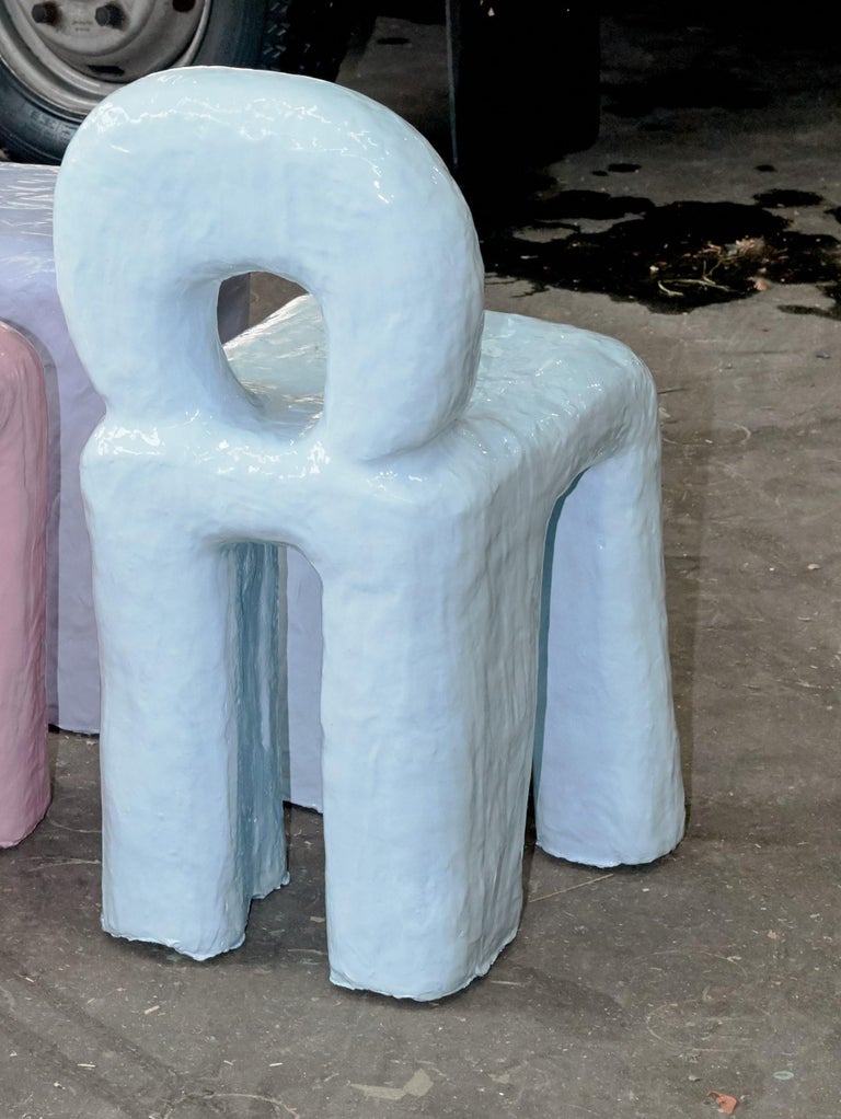 Dutch Funky Stool Made in 467 Minutes by Minute Manufacturing For Sale