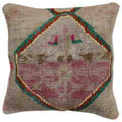 Funky Turkish Medallion Rug Pillow